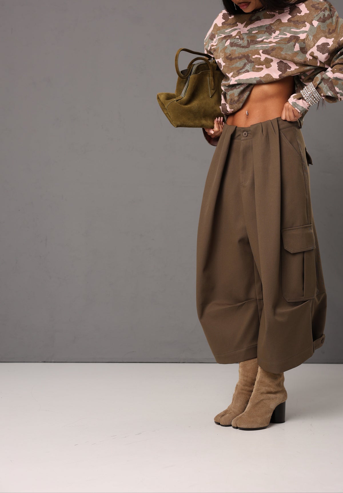 BERMUDA CARGO JINNY KHAKI