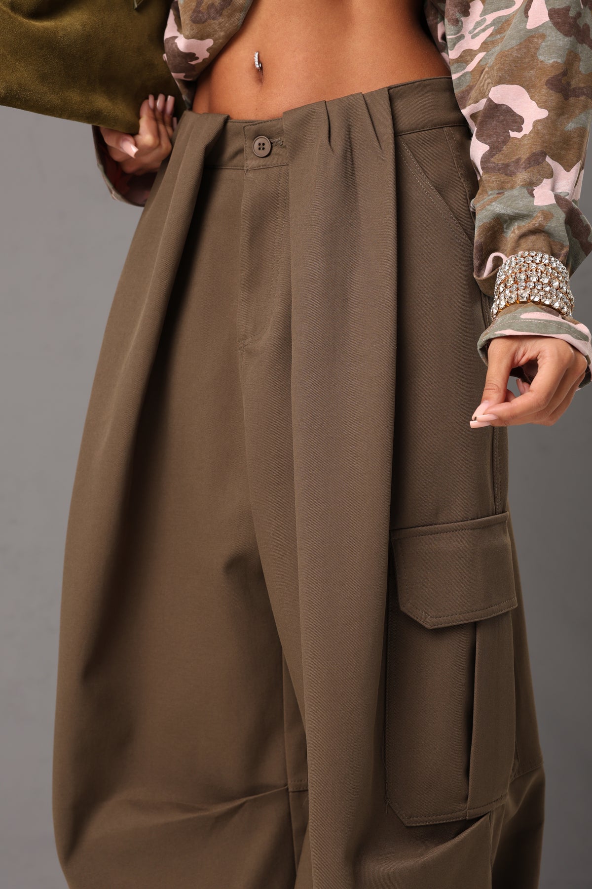 BERMUDA CARGO JINNY KHAKI