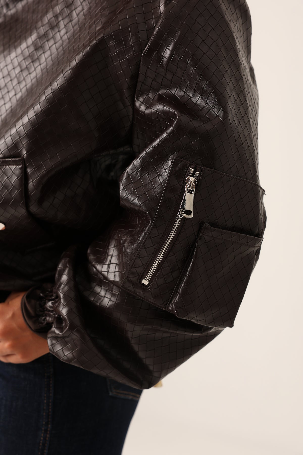 BOMBER ECOPELLE CRACOVIA MARRONE