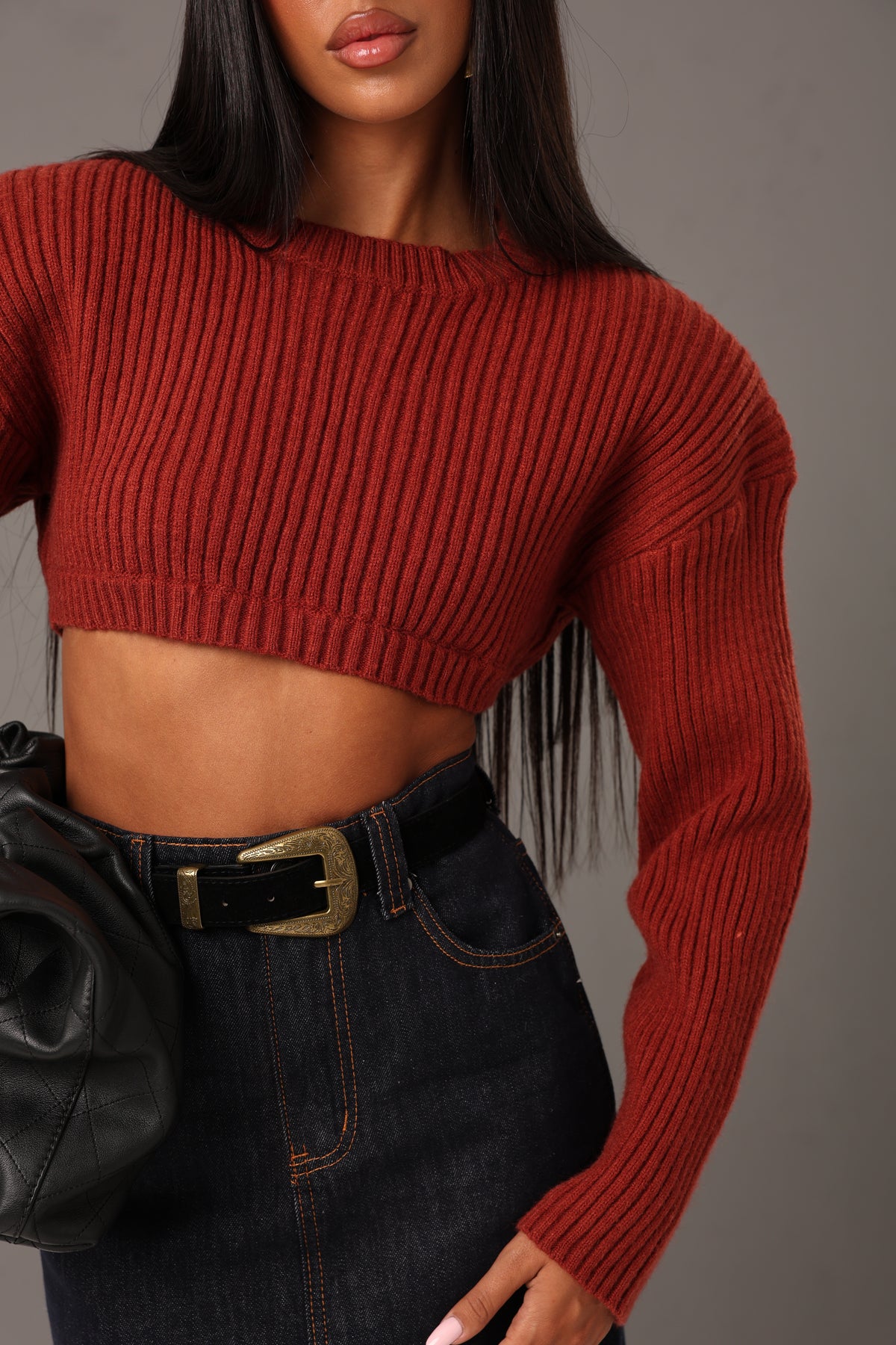 PULL CROP BARBARA RUGGINE