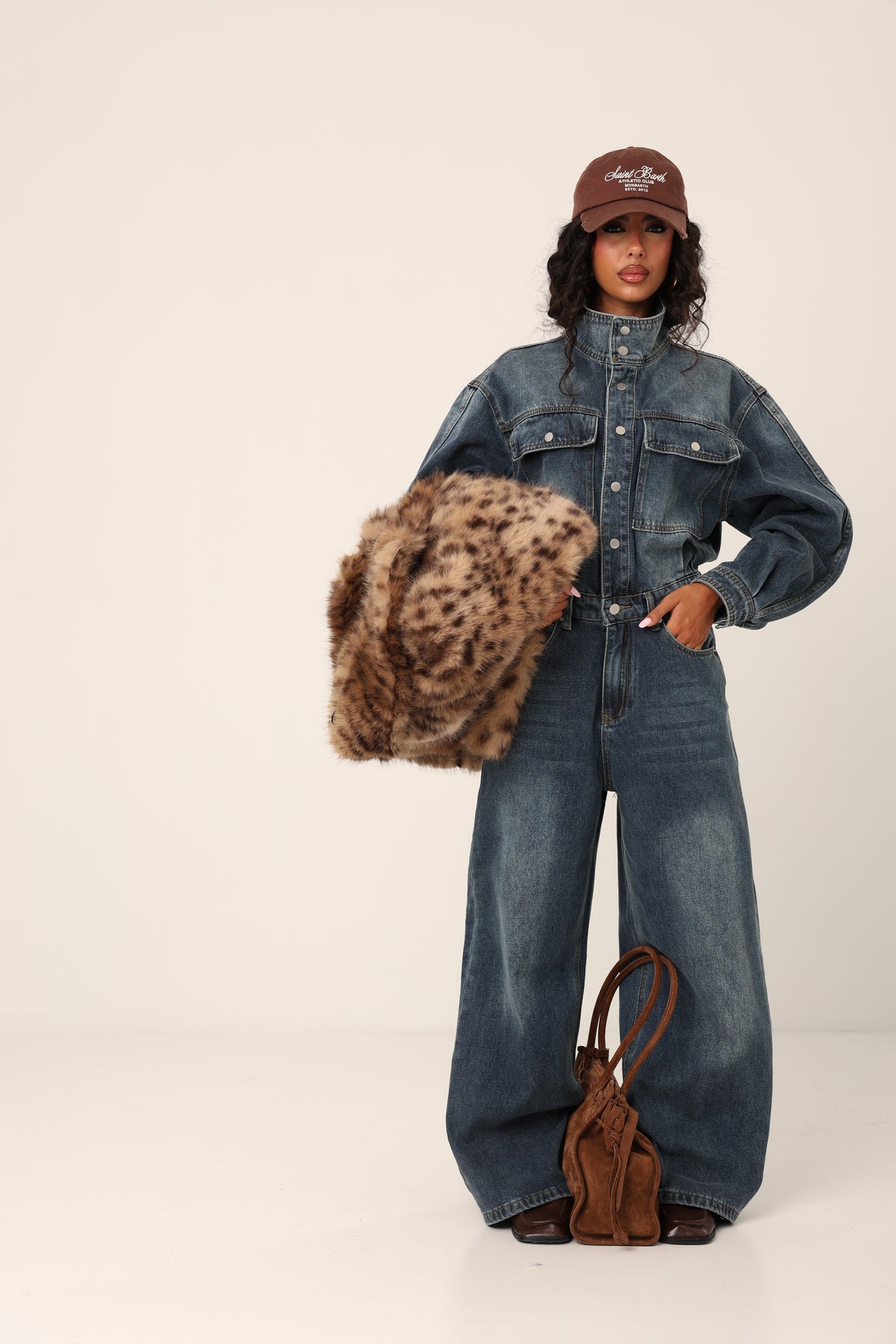 TUTA LIONE DENIM SCURO