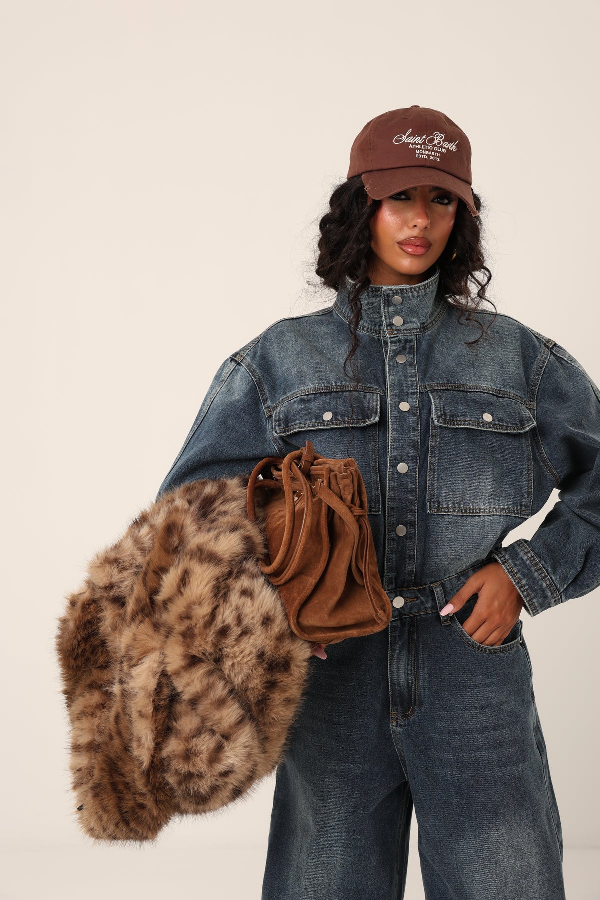 TUTA LIONE DENIM SCURO
