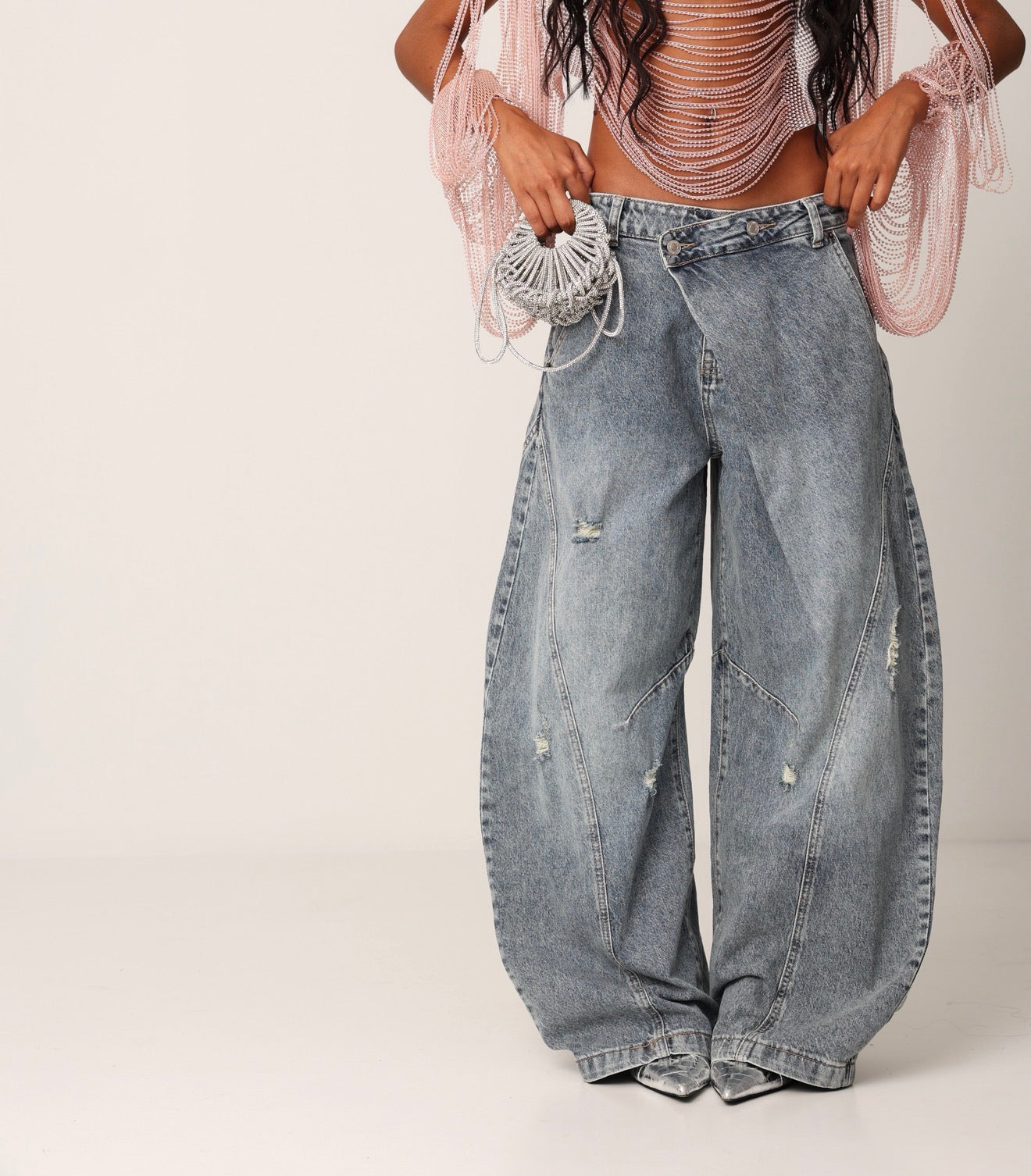JEANS BALLOON LETIZIA ROTTURE