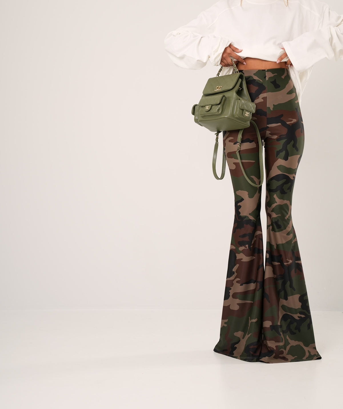 Pantaleggings zampa Papel camouflage