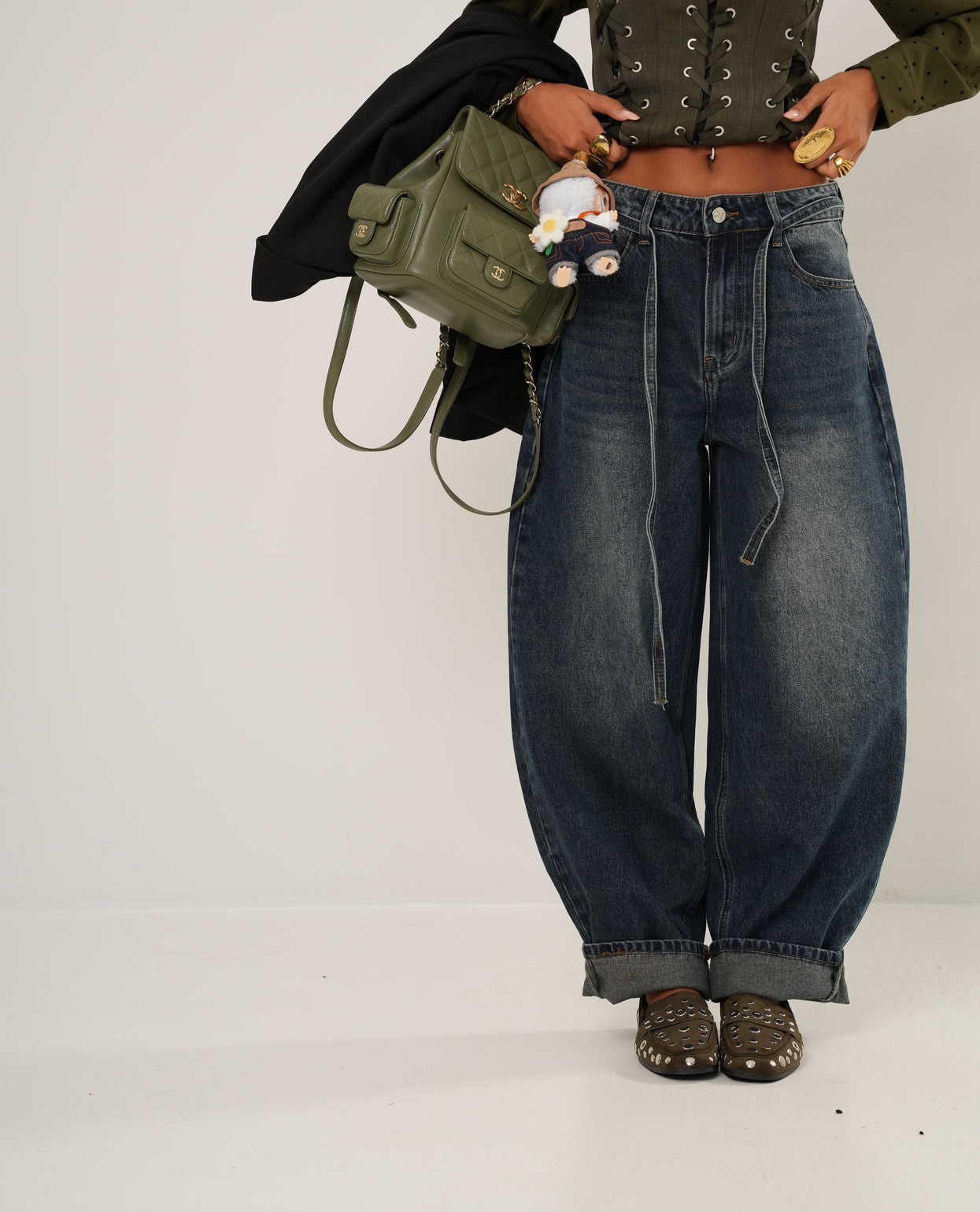 Jeans Jackie denim scuro