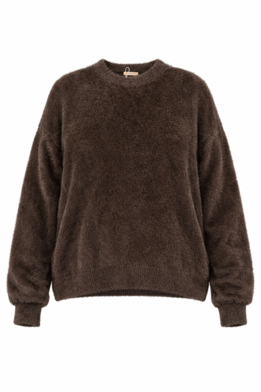 PULL PELUCHE HADID MARRONE