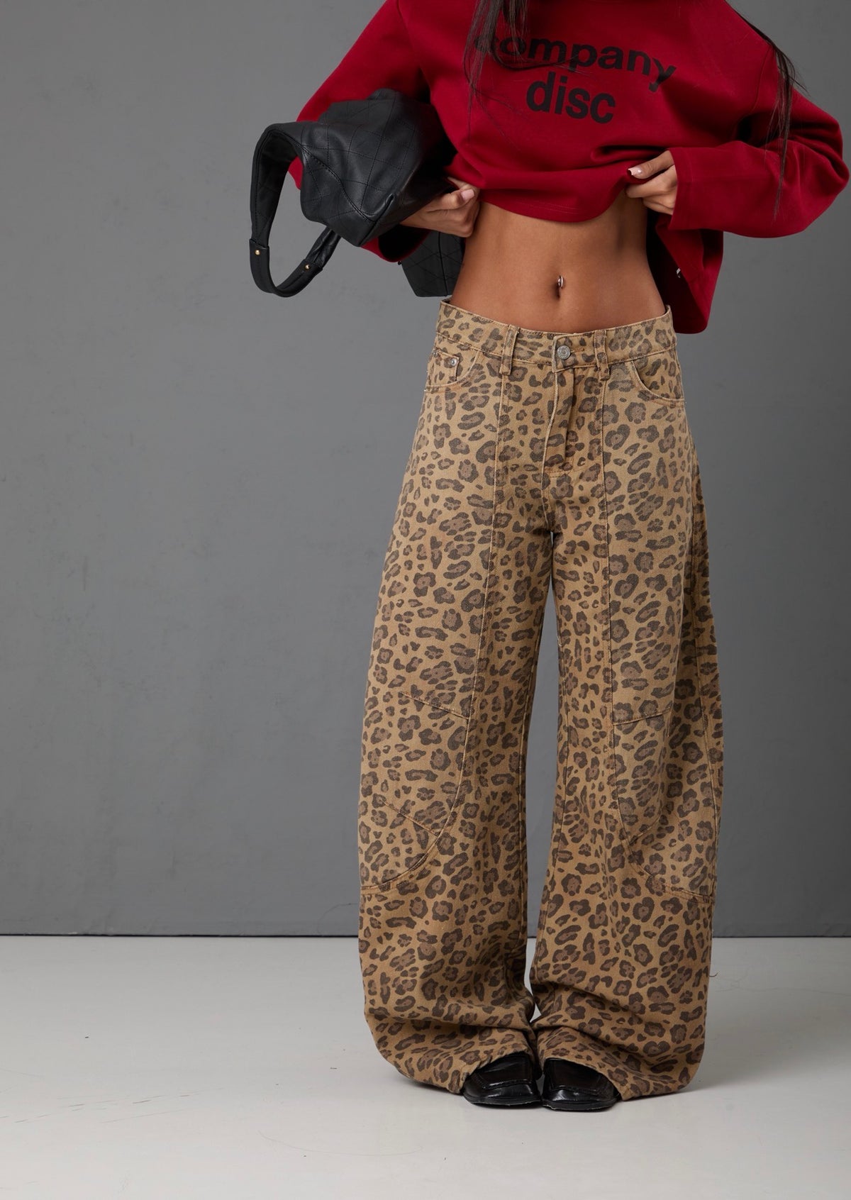 JEANS BALLOON TERRI LEOPARDATO