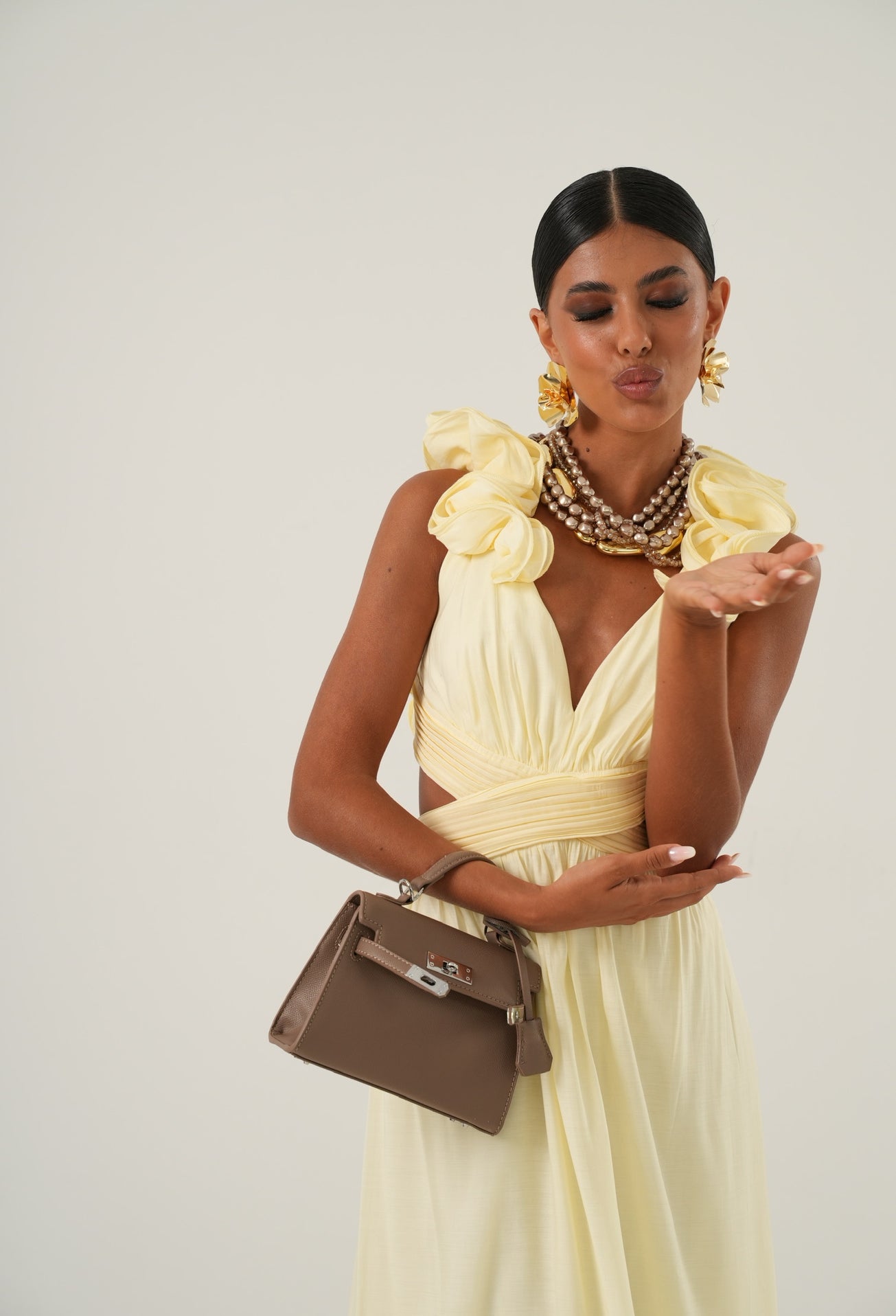 Vestito Jacqueline giallo