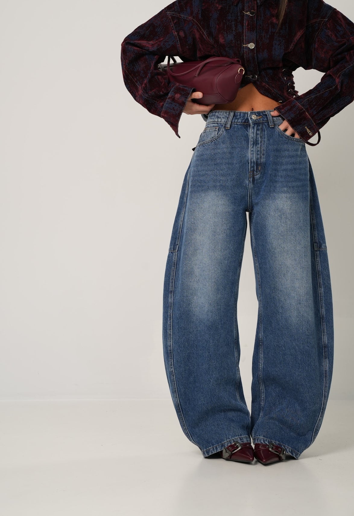 Jeans Big denim blu