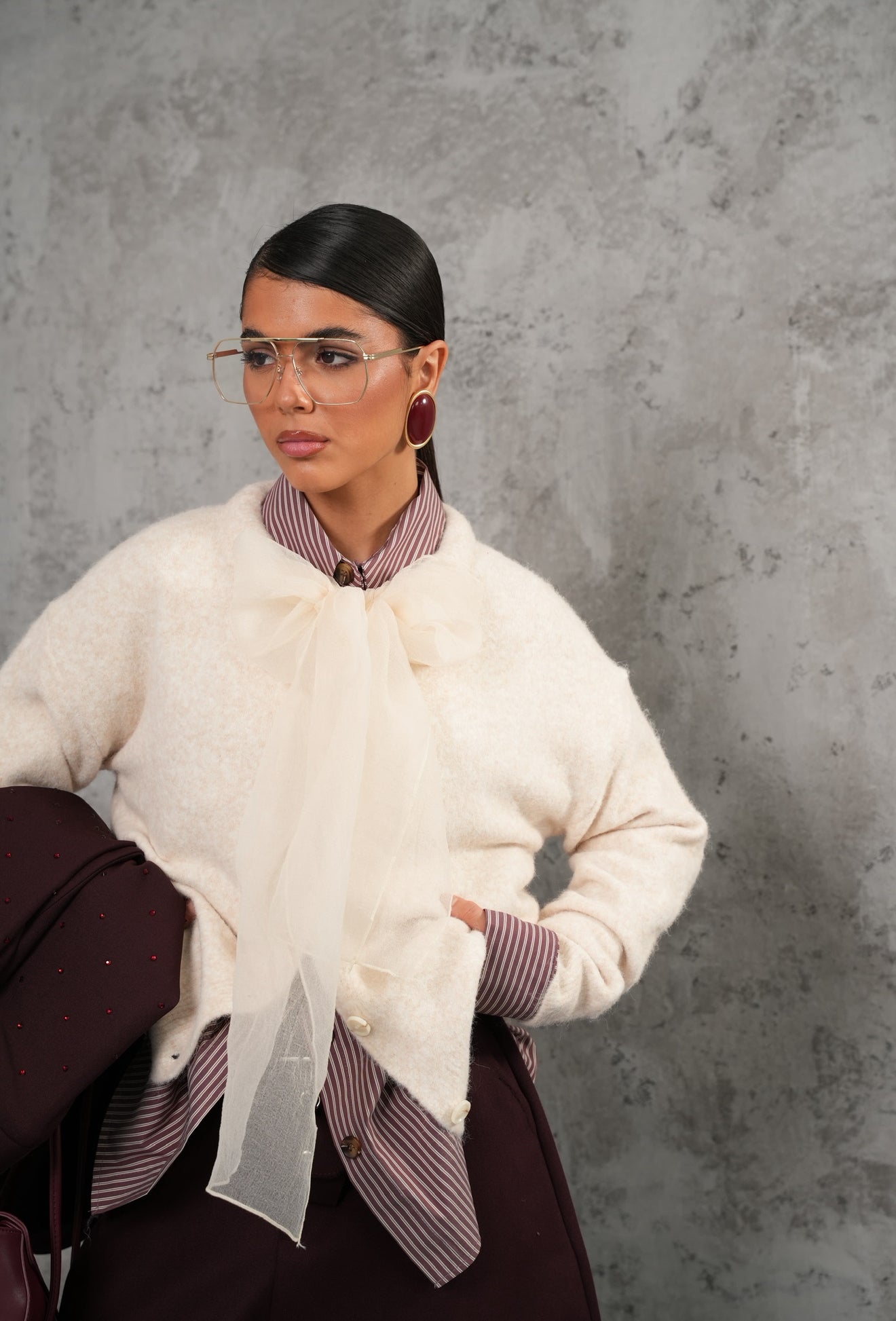 Cardigan Adid panna