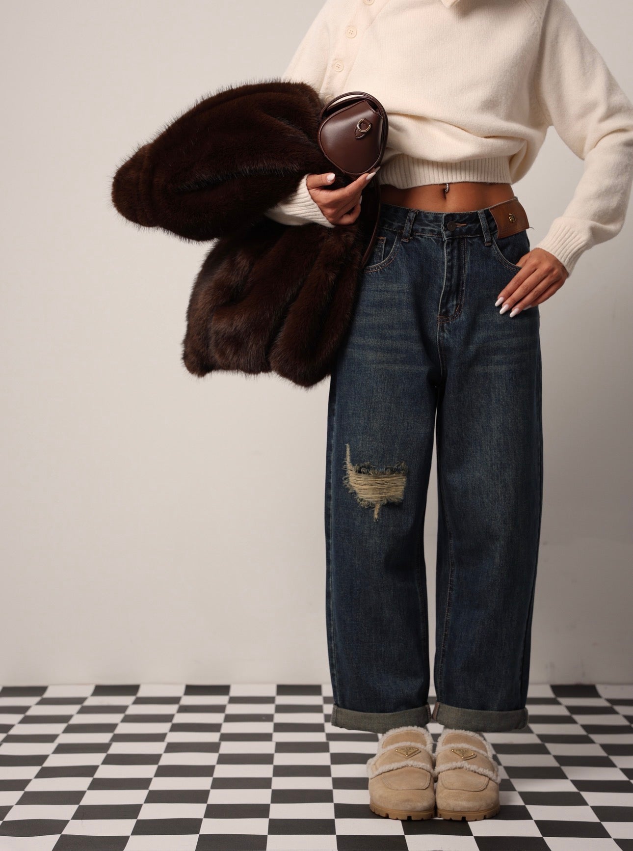 JEANS BEE 2.0 DENIM SCURO