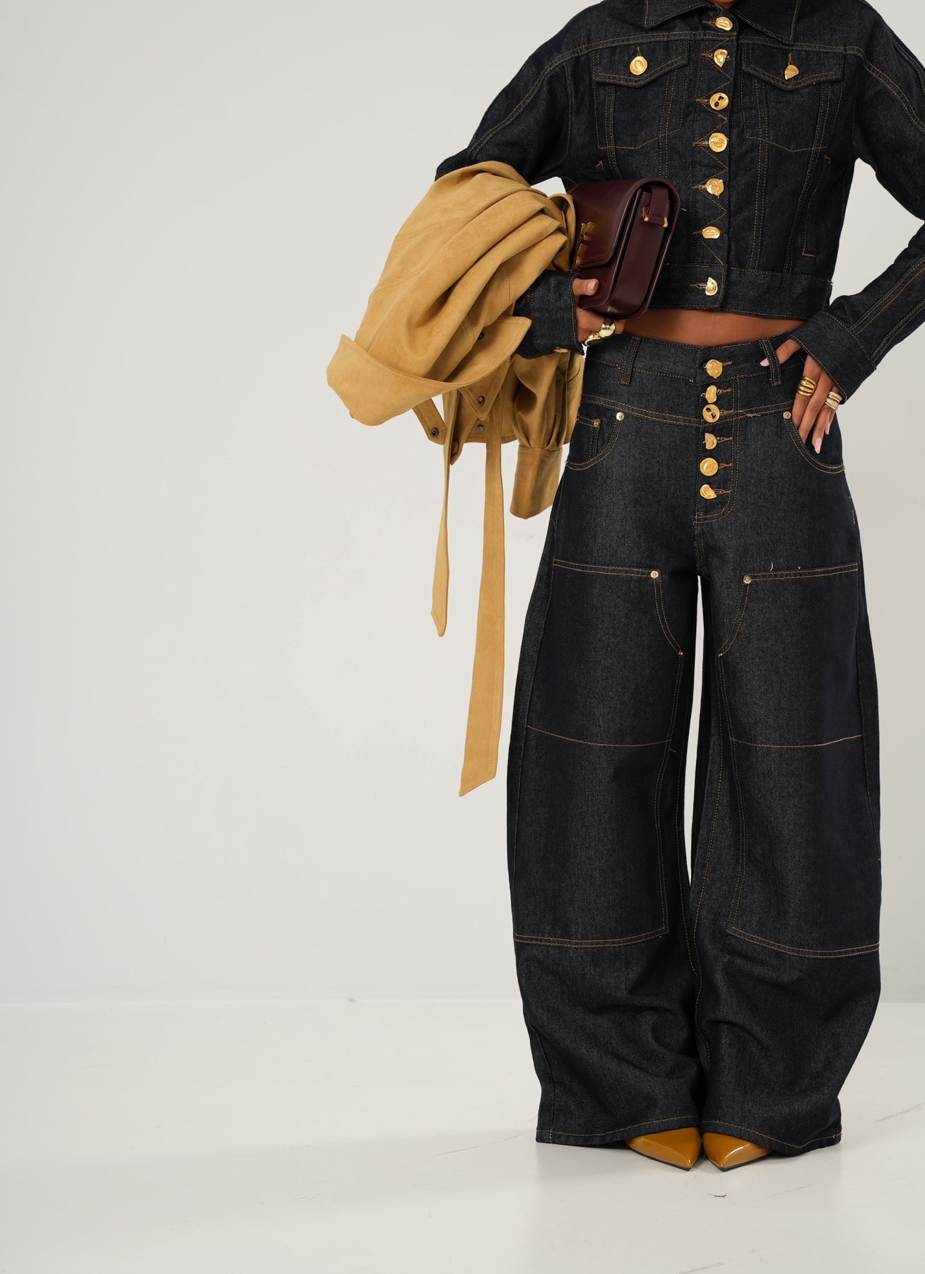 Jeans Leo denim scuro