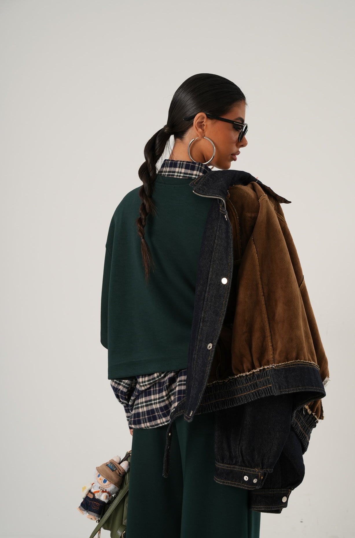 Bomber Niobe denim scuro