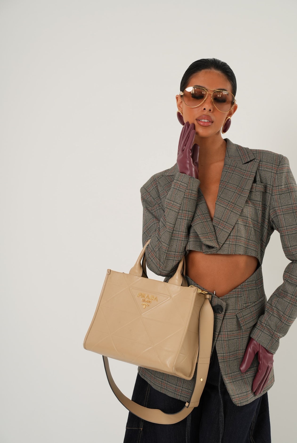 Giacca Dorothy taupe by Lumina