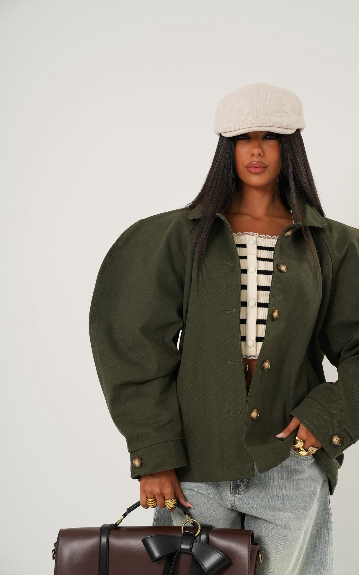 Giubbino Kaia verde
