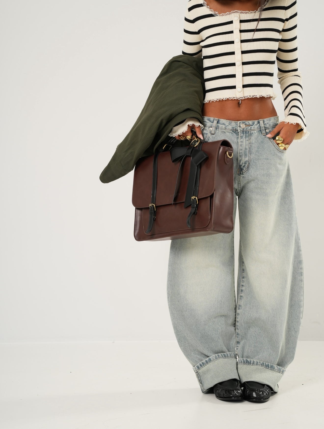 Jeans balloon Sheila slavato
