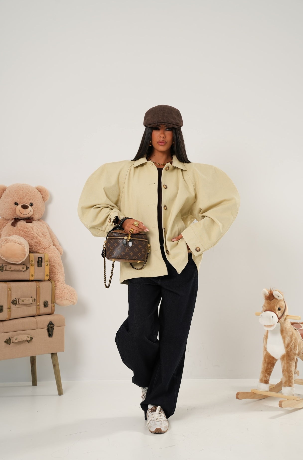 Giubbino Kaia  beige