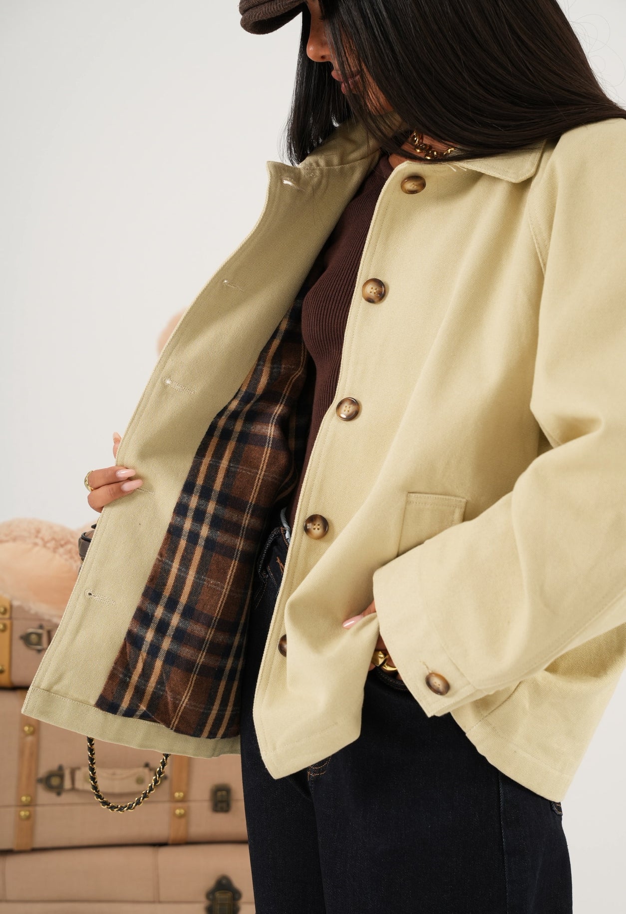 Giubbino Kaia  beige