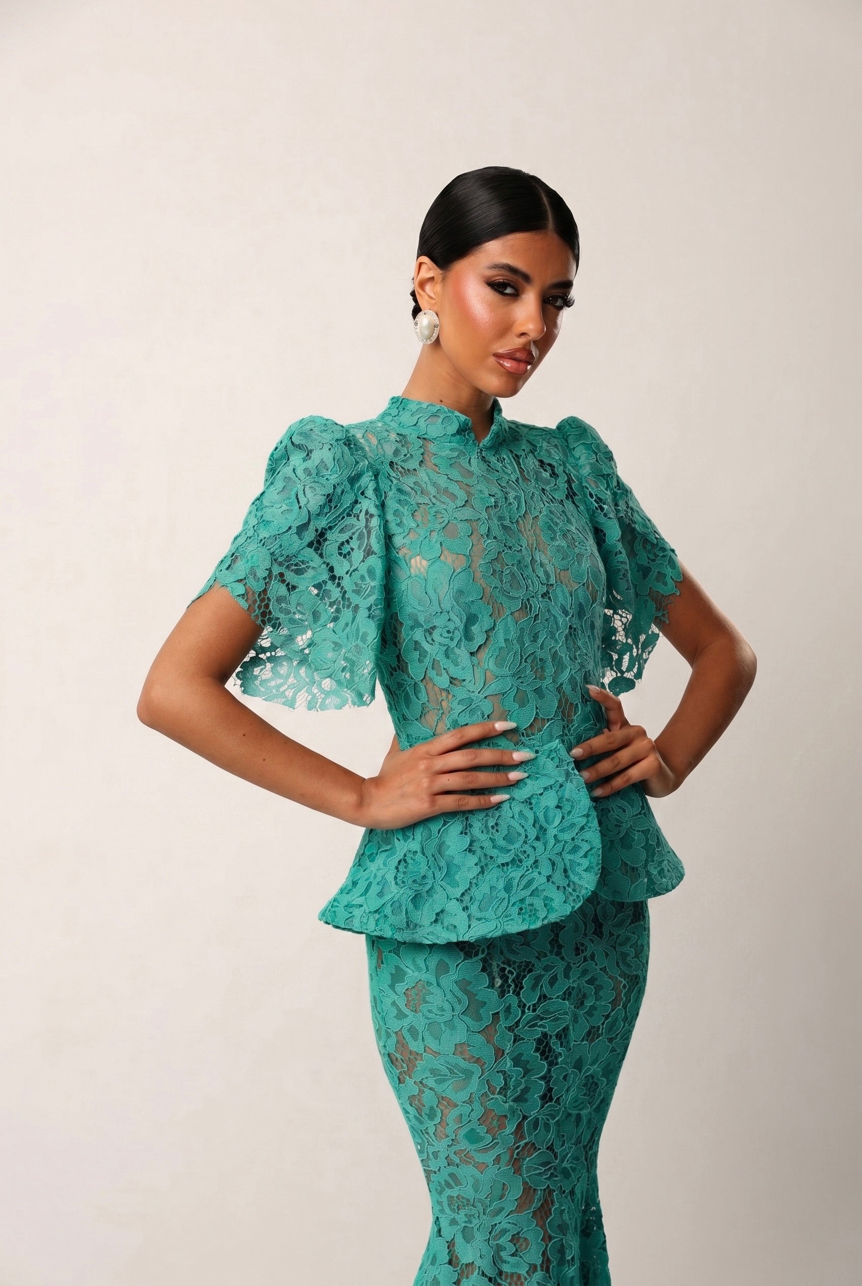 VESTITO PROMISE VERDE SMERALDO BY MARZIA MANGO