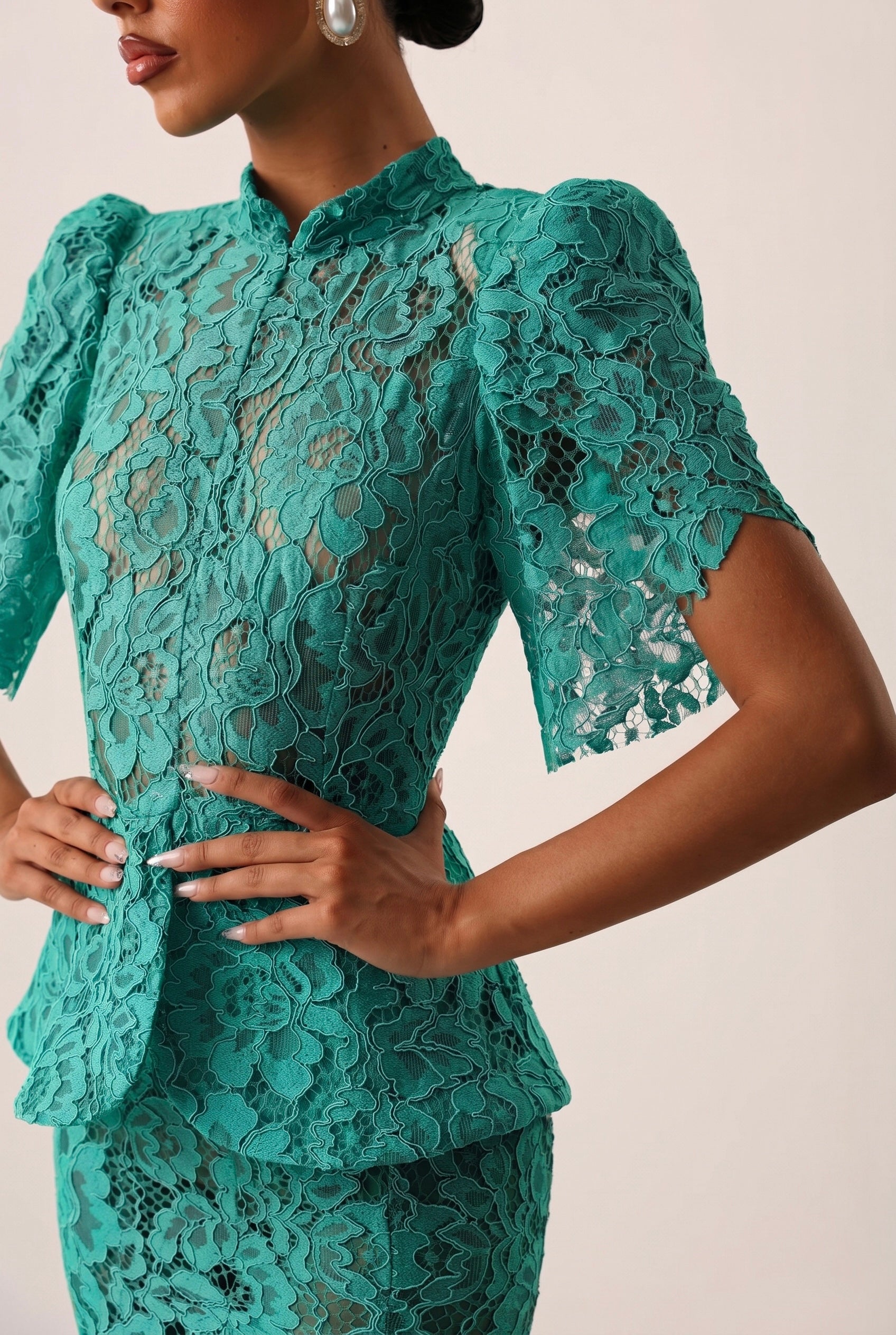 VESTITO PROMISE VERDE SMERALDO BY MARZIA MANGO