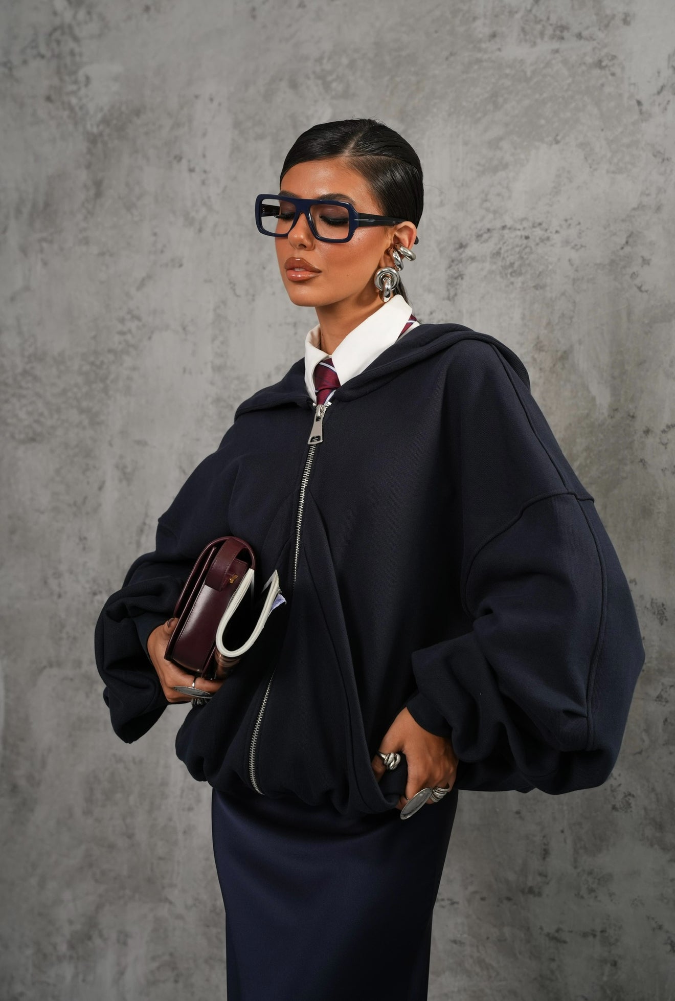 Felpa Adeline blu notte