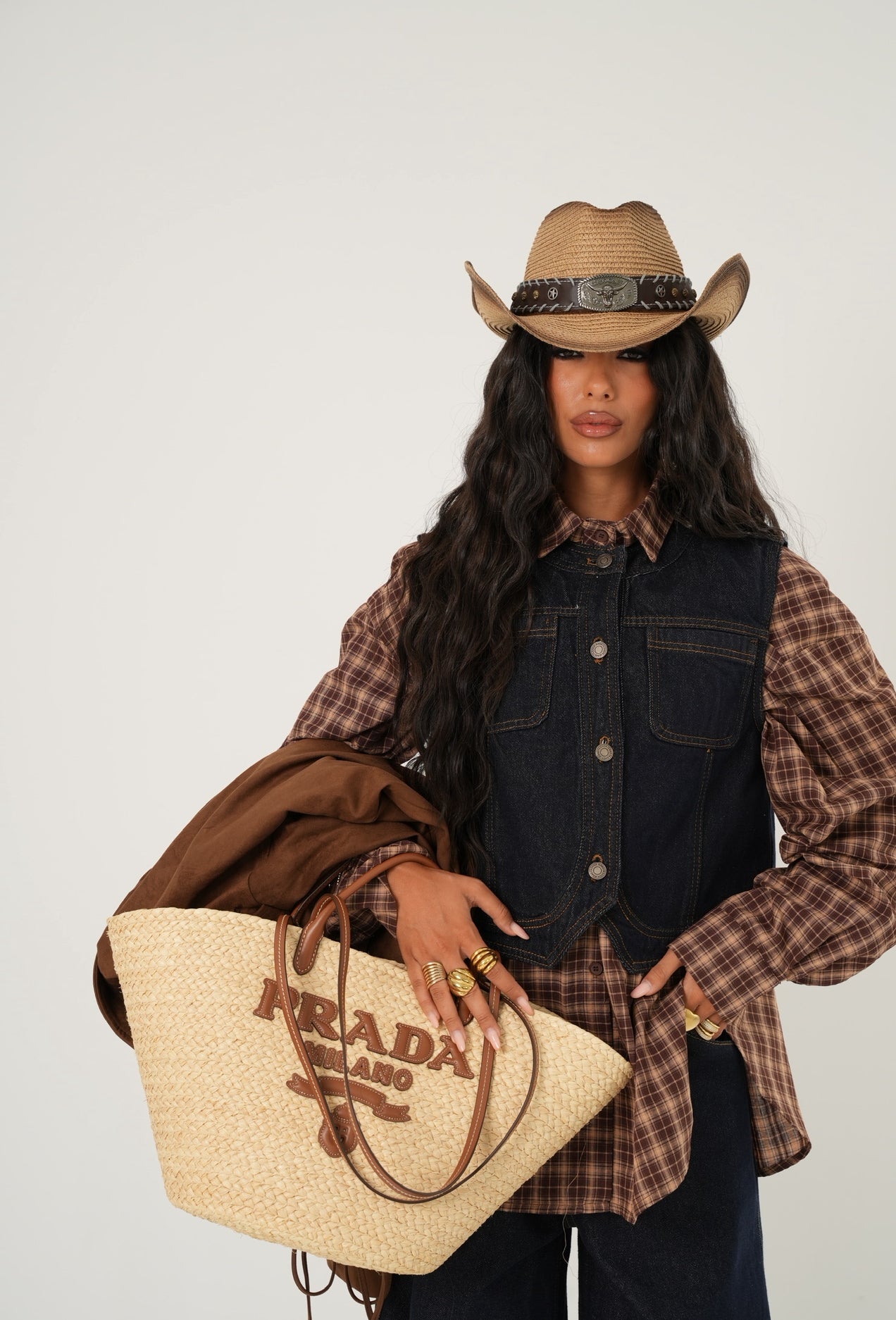 Coordinato Tyche denim scuro