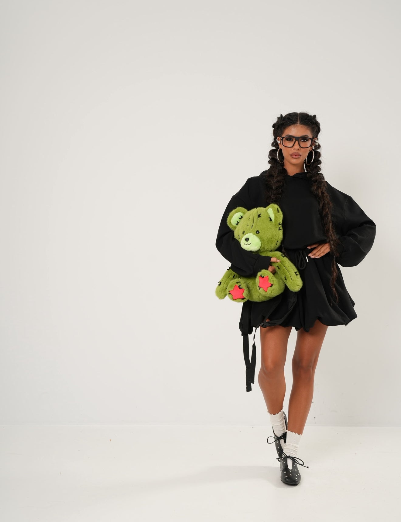 VESTITO FELPA STADFORD NERO