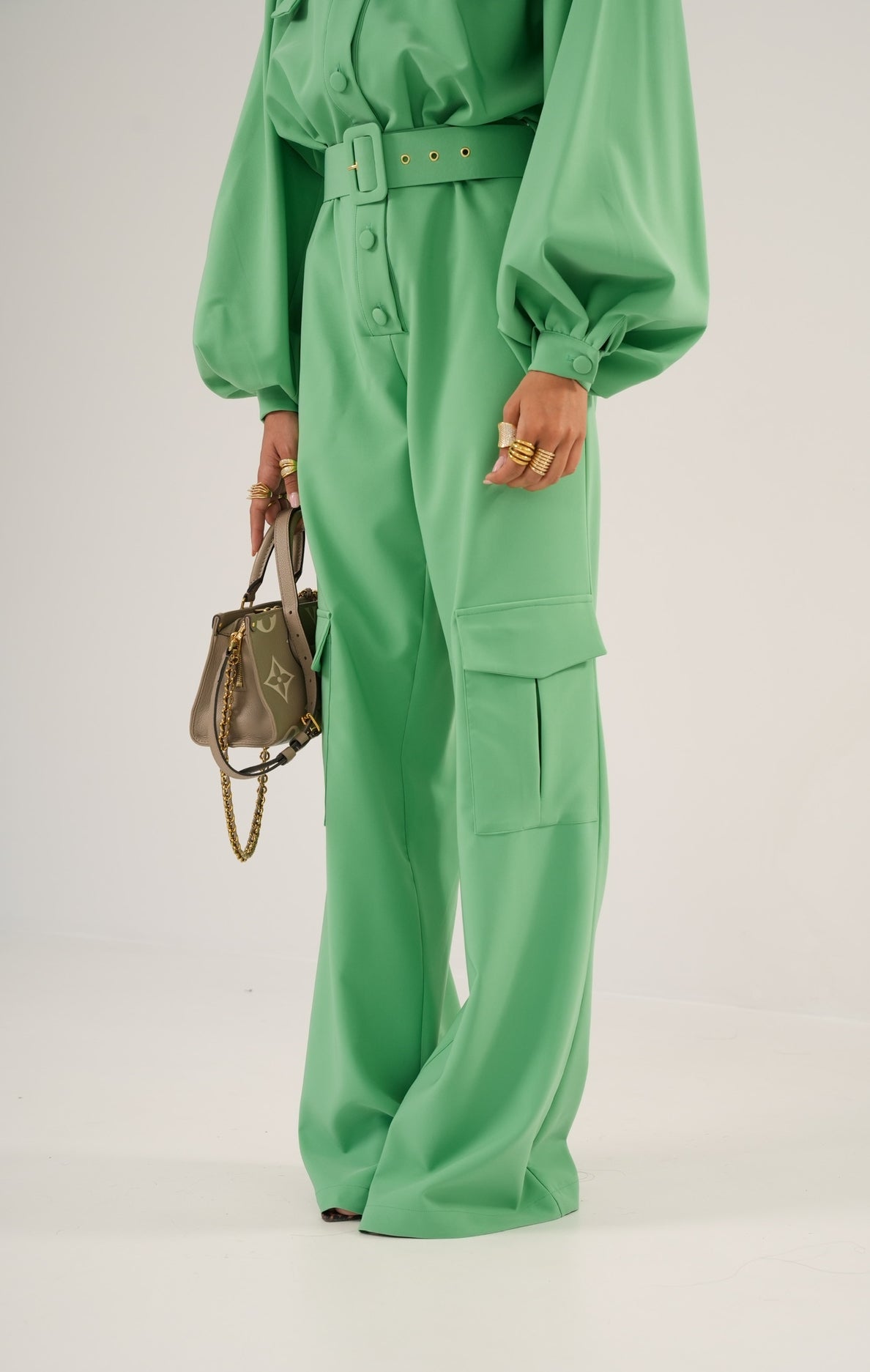 Tuta Poseidon verde mela