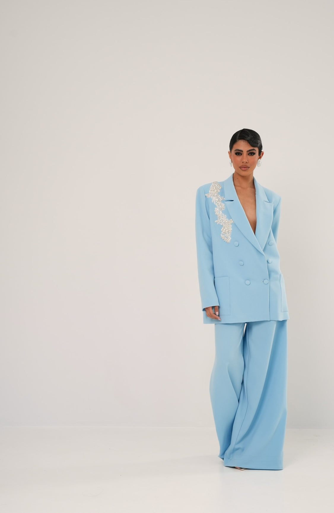 Pantaloni Belvedere azzurri
