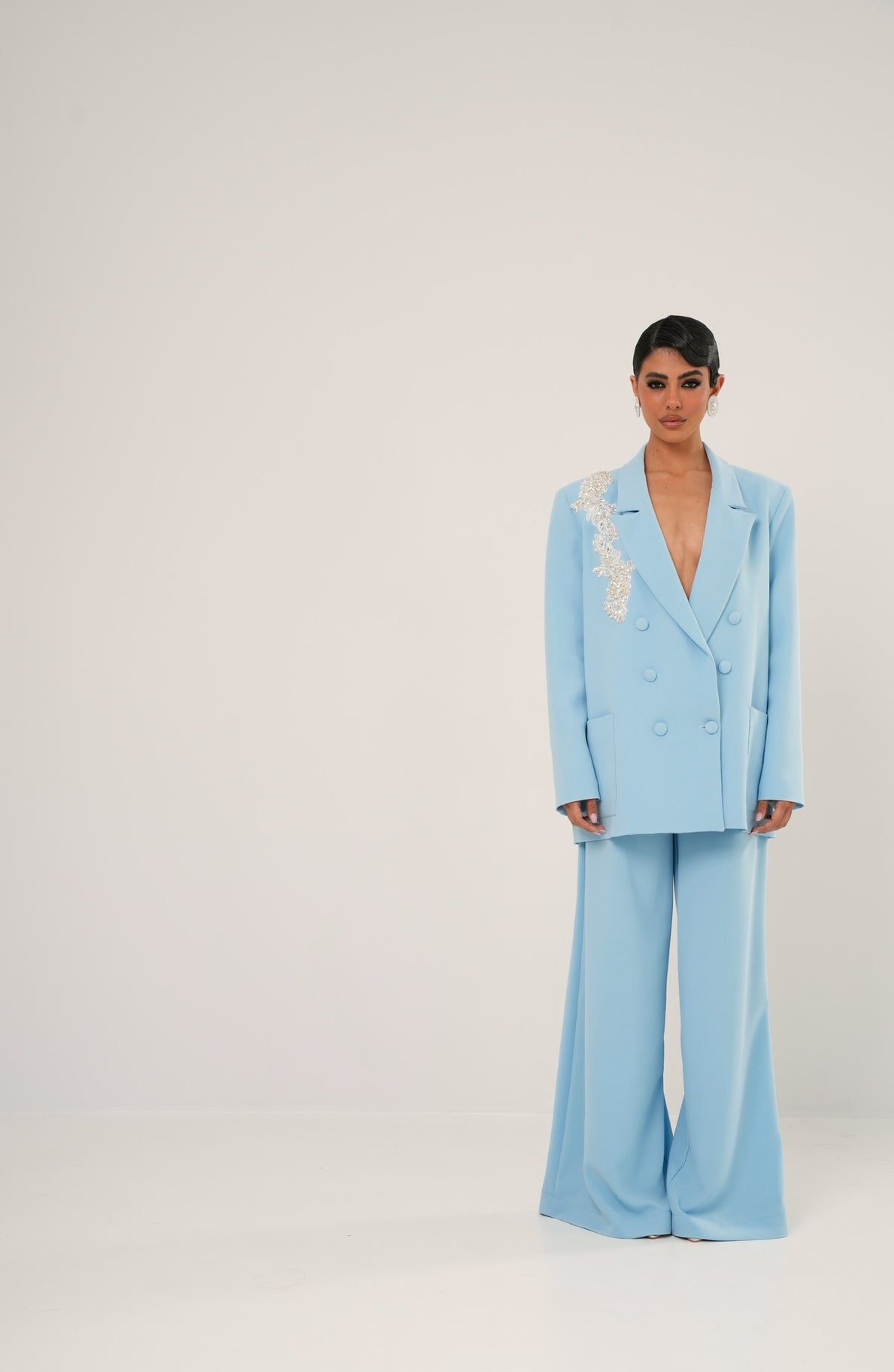 Pantaloni Belvedere azzurri