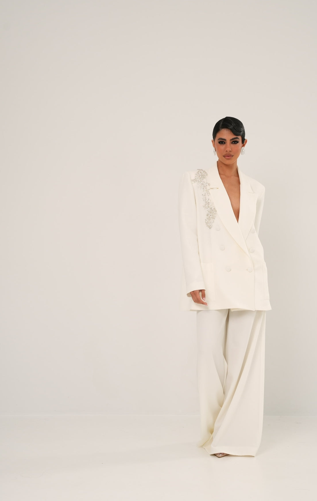 Pantaloni Belvedere bianchi