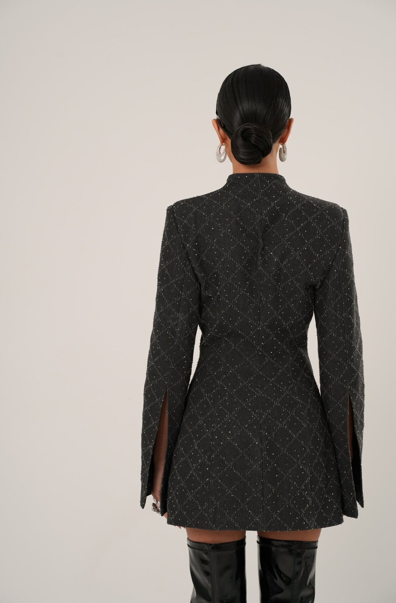 Vestito/Giacca Jumeira denim brillantinato