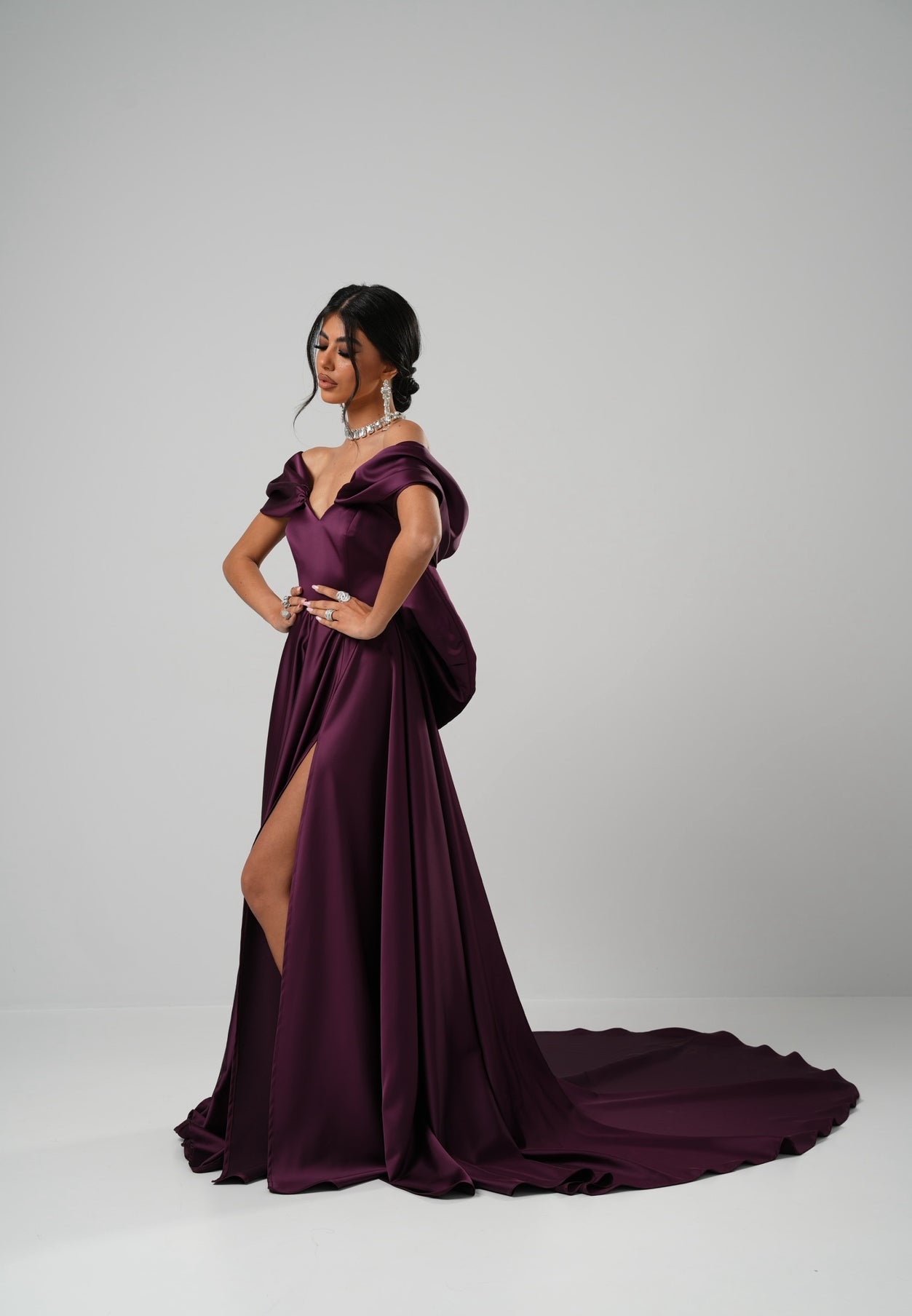 Vestito Grand Central bordeaux