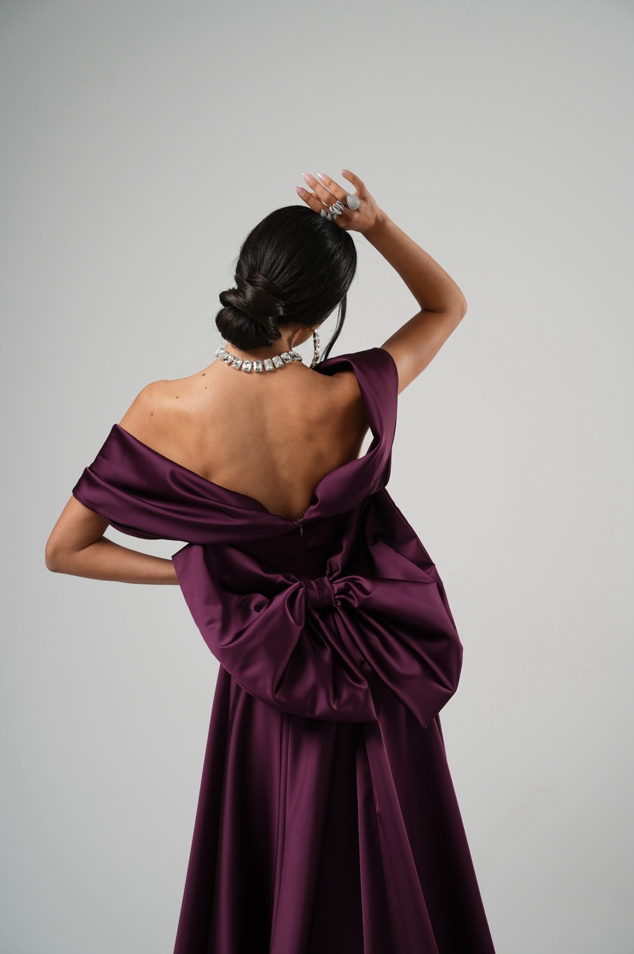 Vestito Grand Central bordeaux