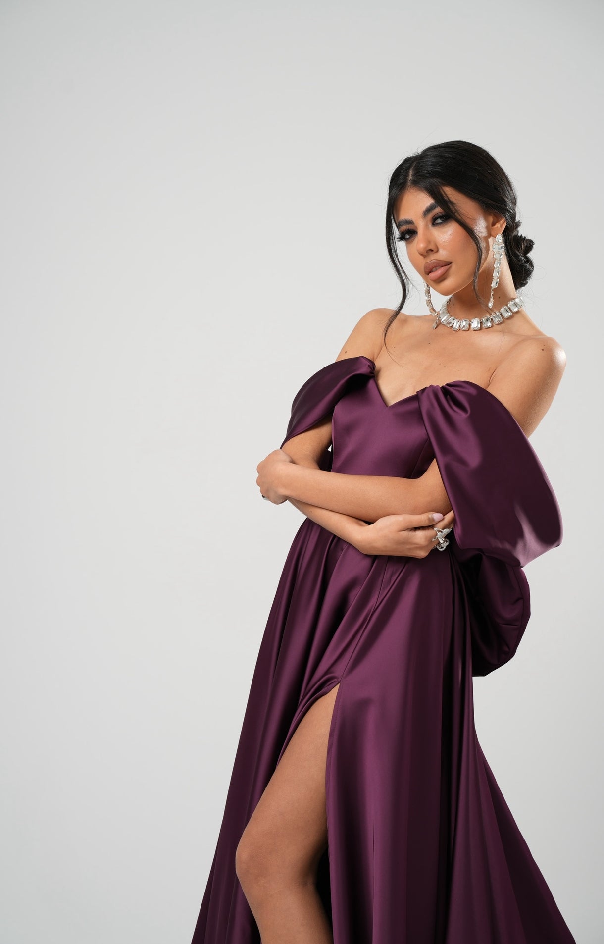 Vestito Grand Central bordeaux