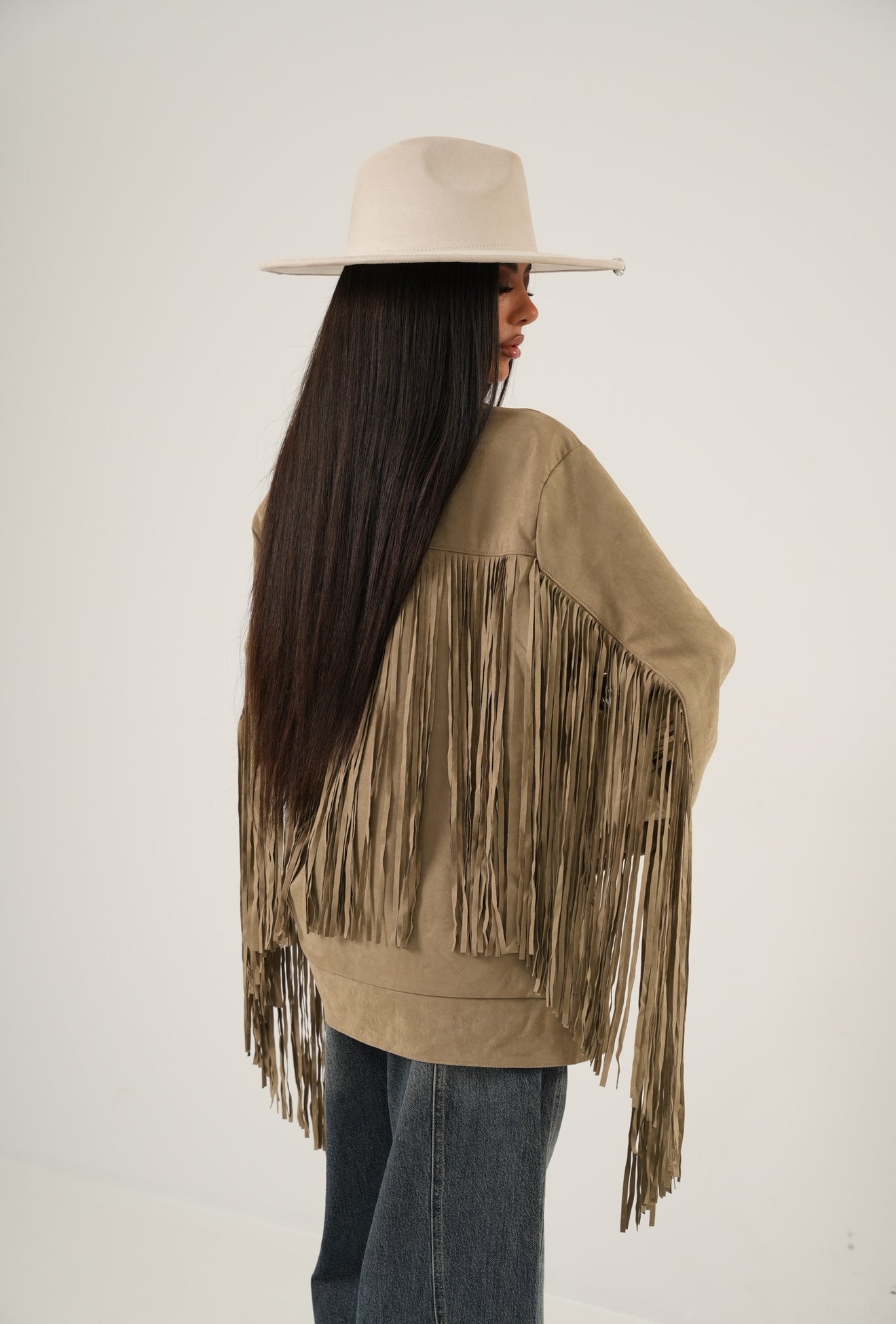 GIUBBINO FRANGE AUSTRIA KHAKI