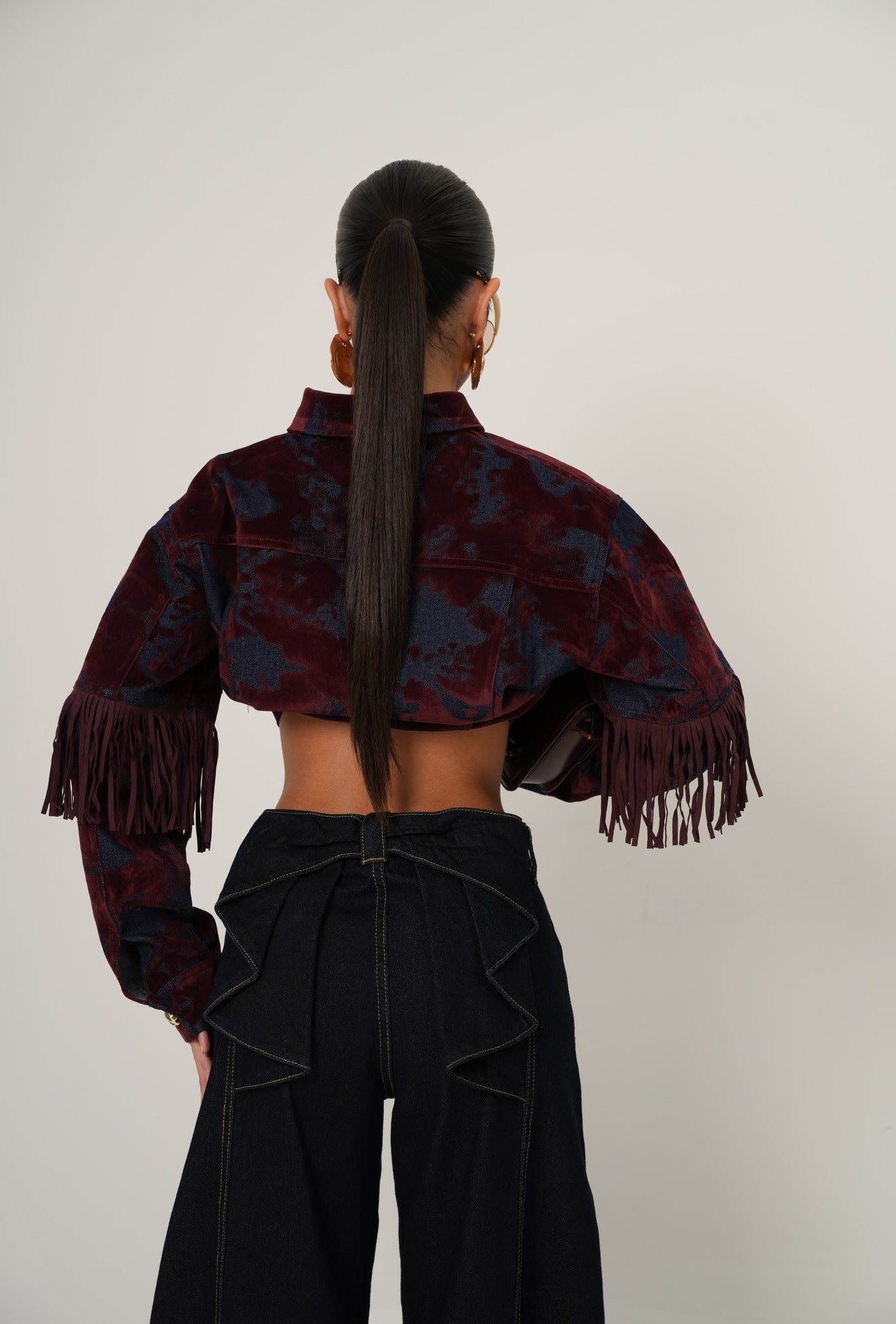 Giacchino velluto Lena bordeaux