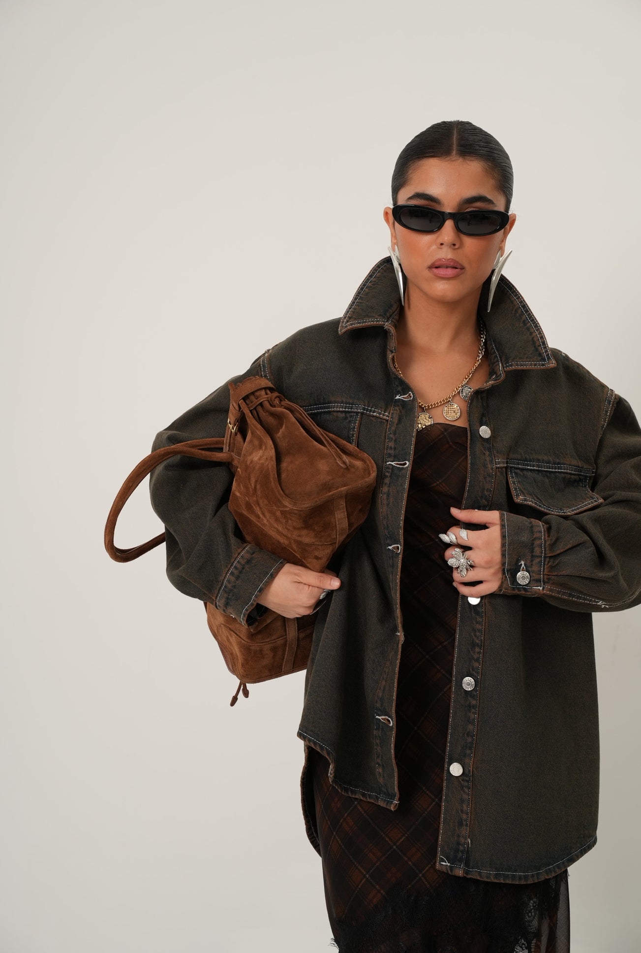 CAMICIA LANDON SABBIATA