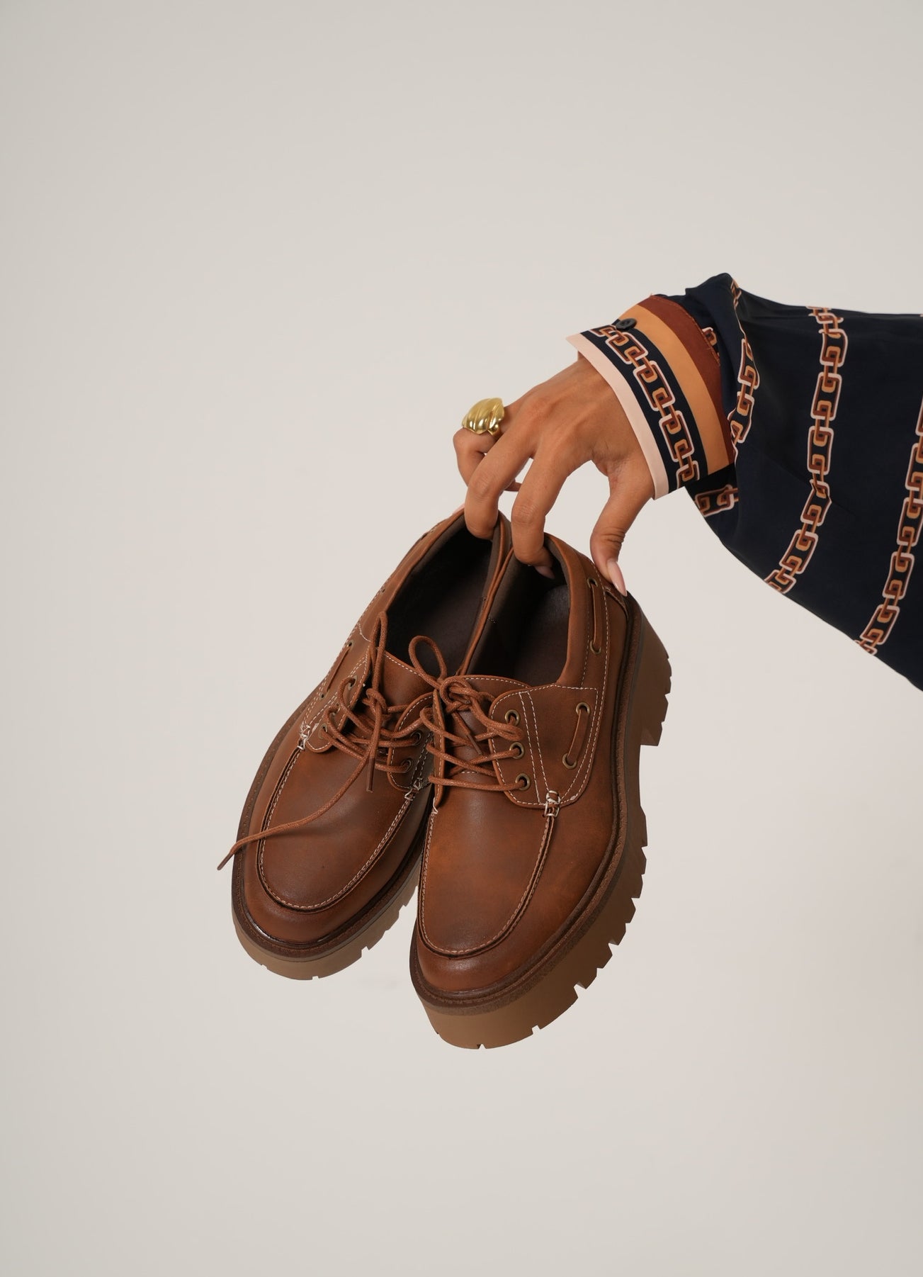 Mocassini Man camel