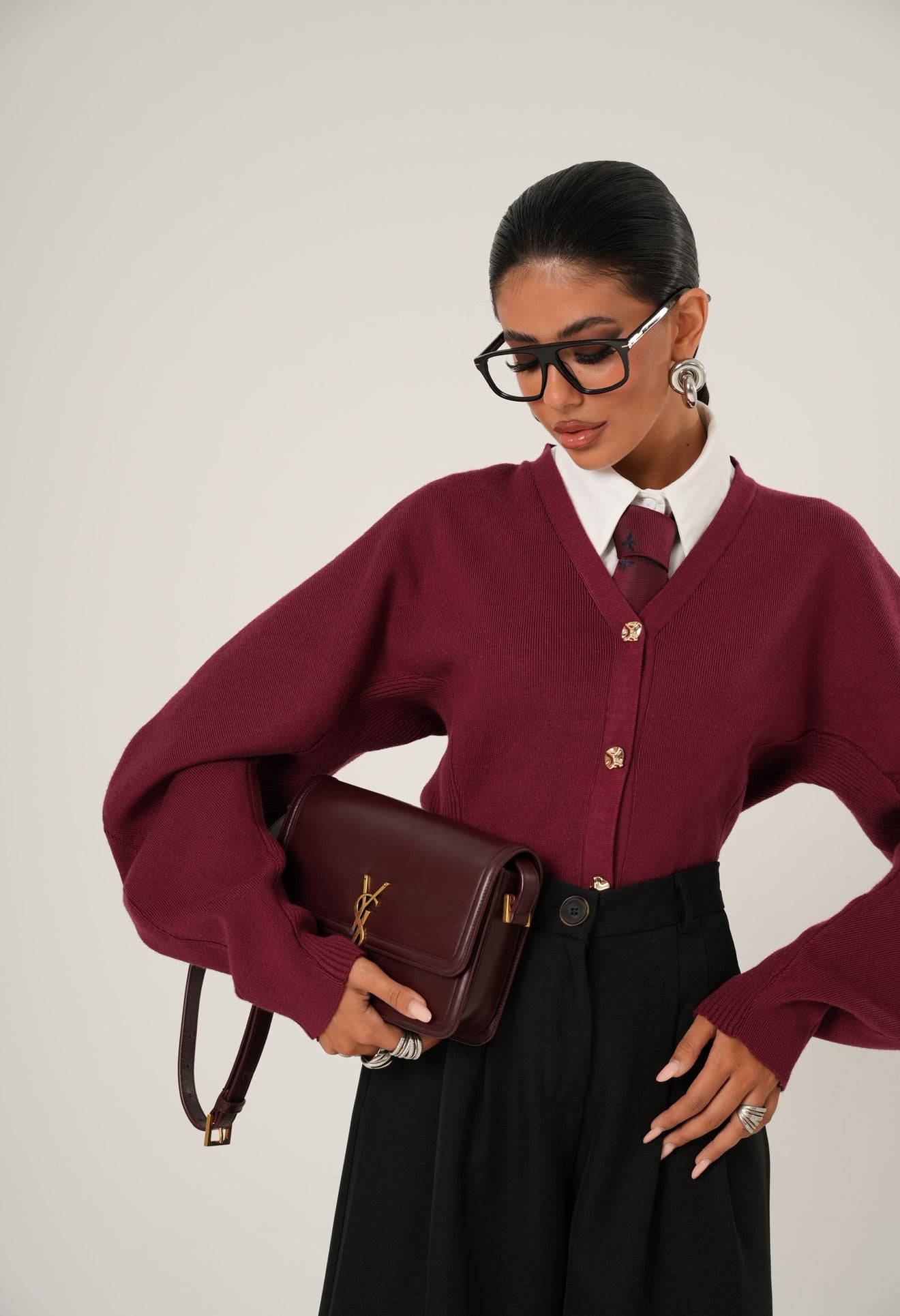 Cardigan Mavy bordeaux