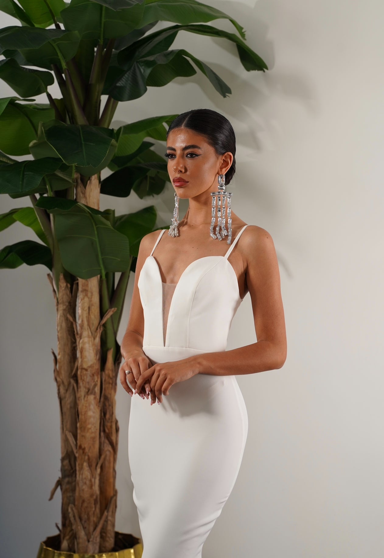 Vestito Met Gala bianco