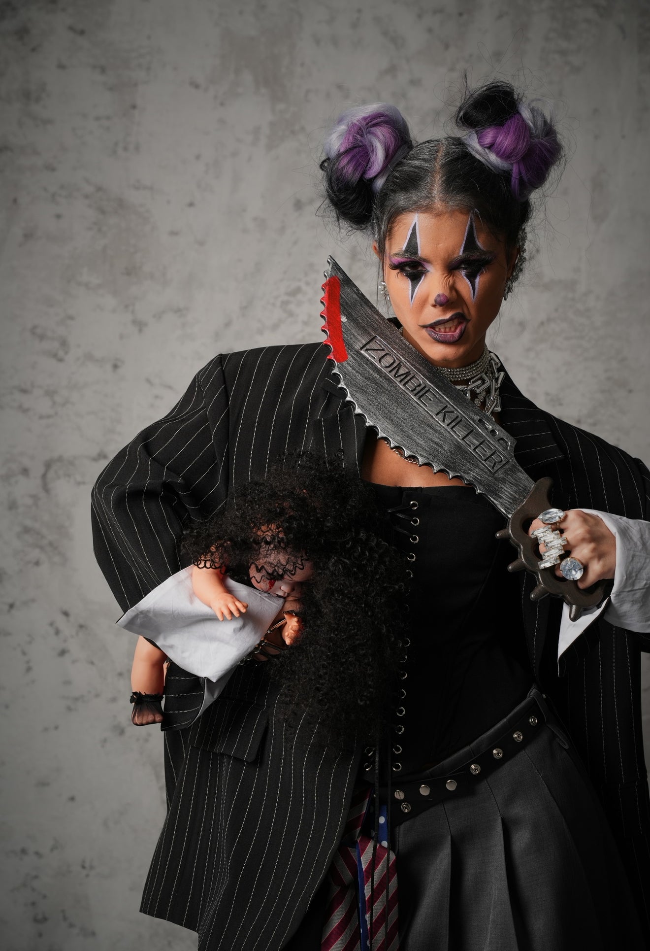 BLAZER GESSATO ESSENCE NERO