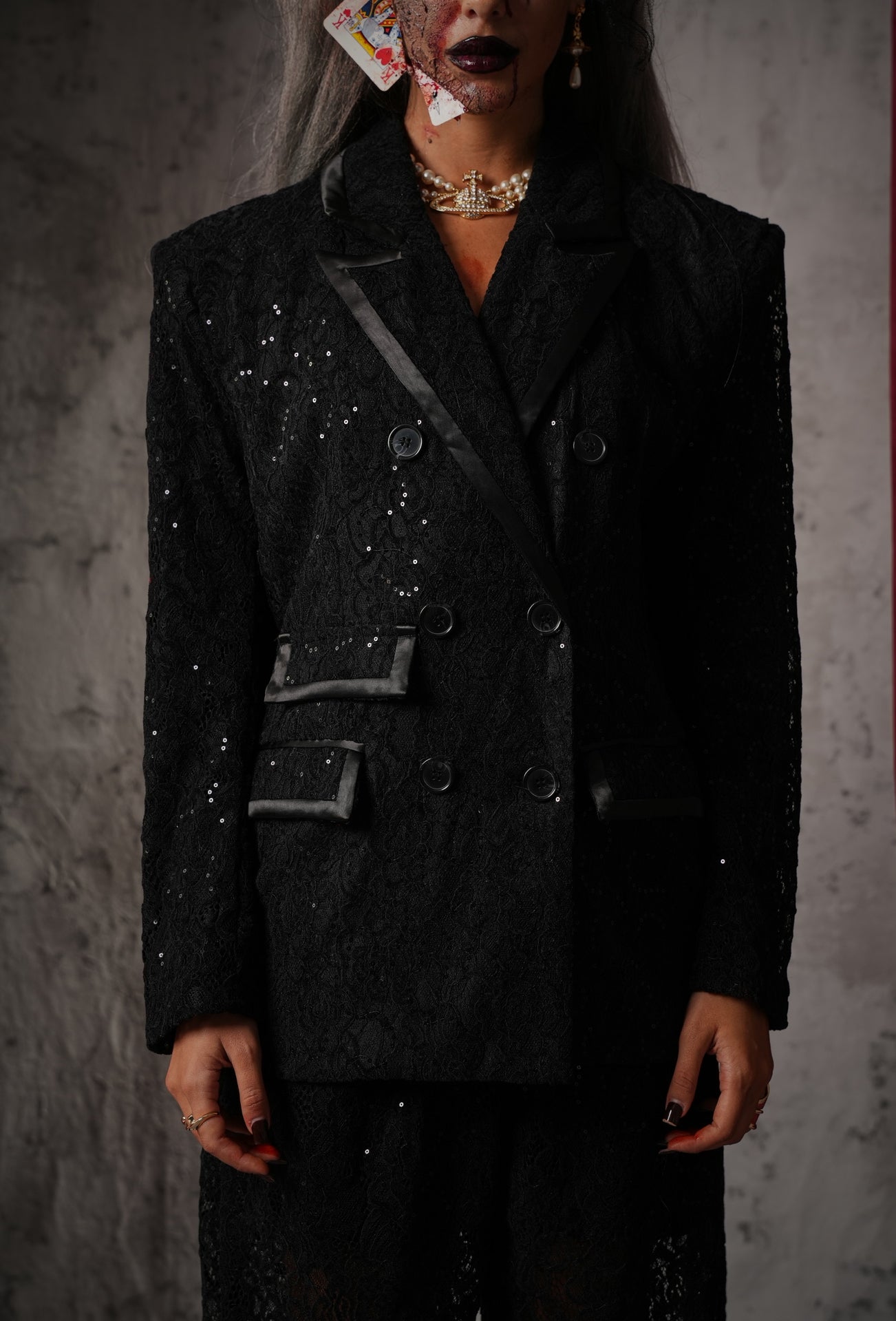 TAILLEUR HARLEY QUINN NERO CHIC SHOES IN TOWN