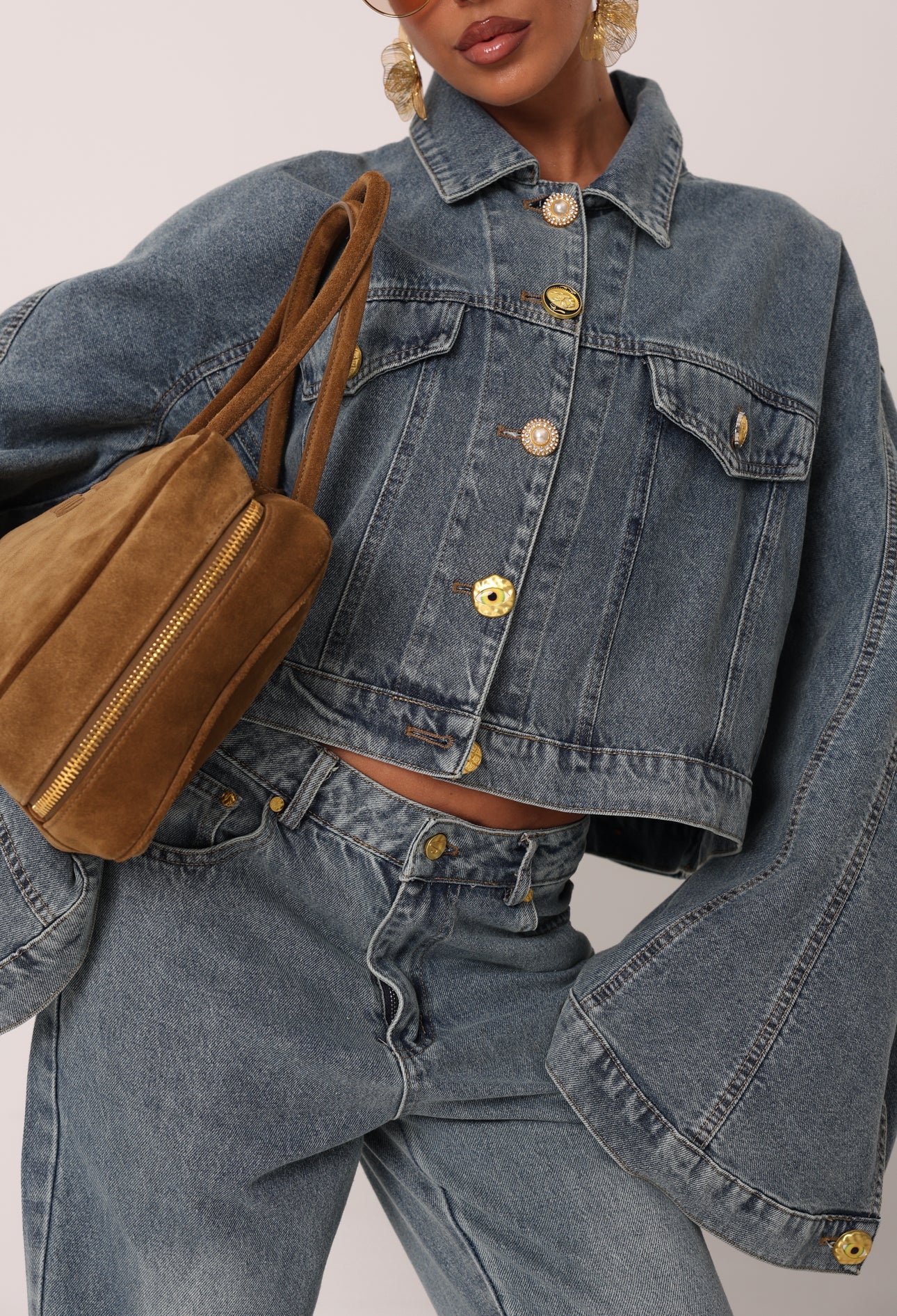 COORDINATO MELLY DENIM BLUE