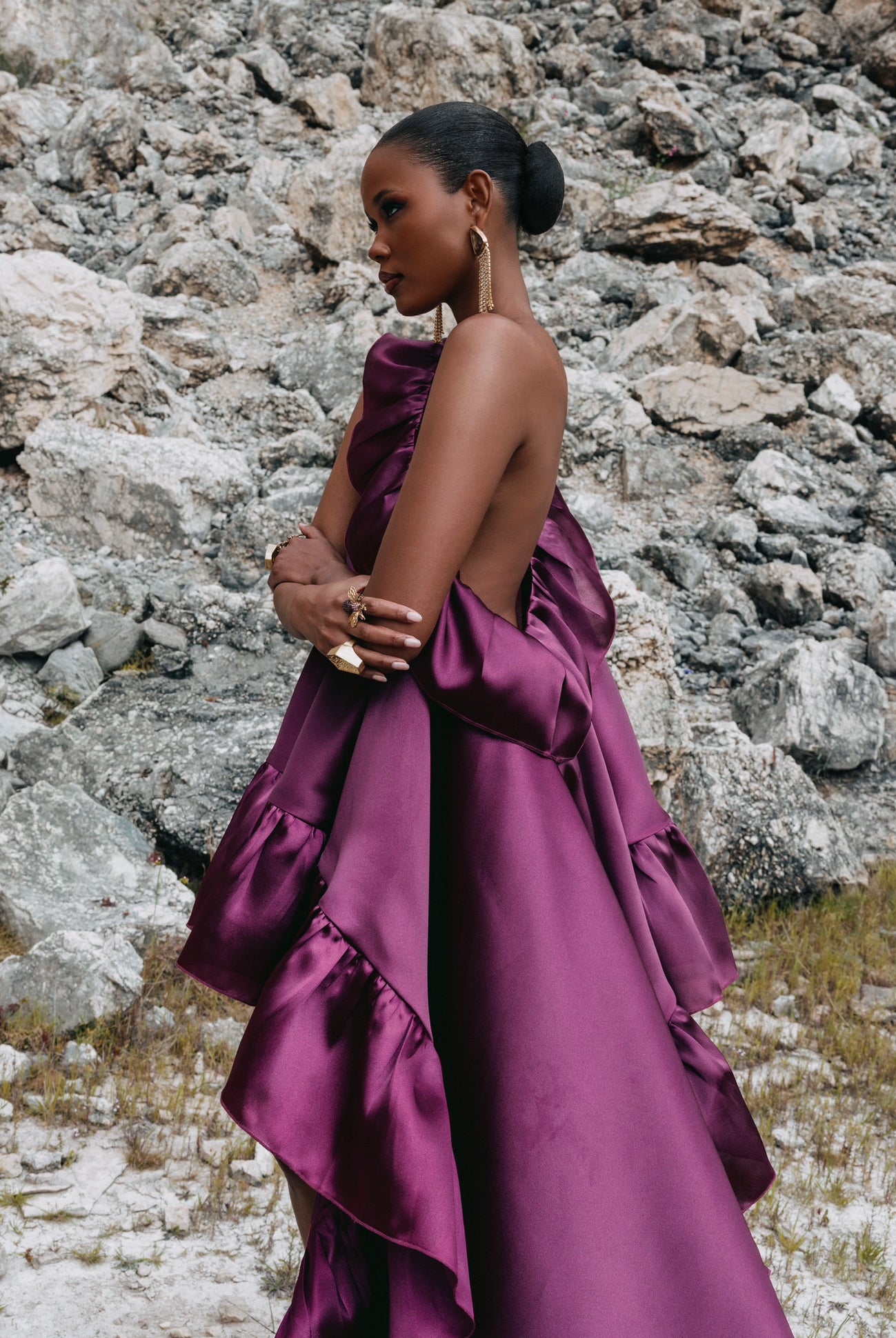 Vestito Feeling Good prugna