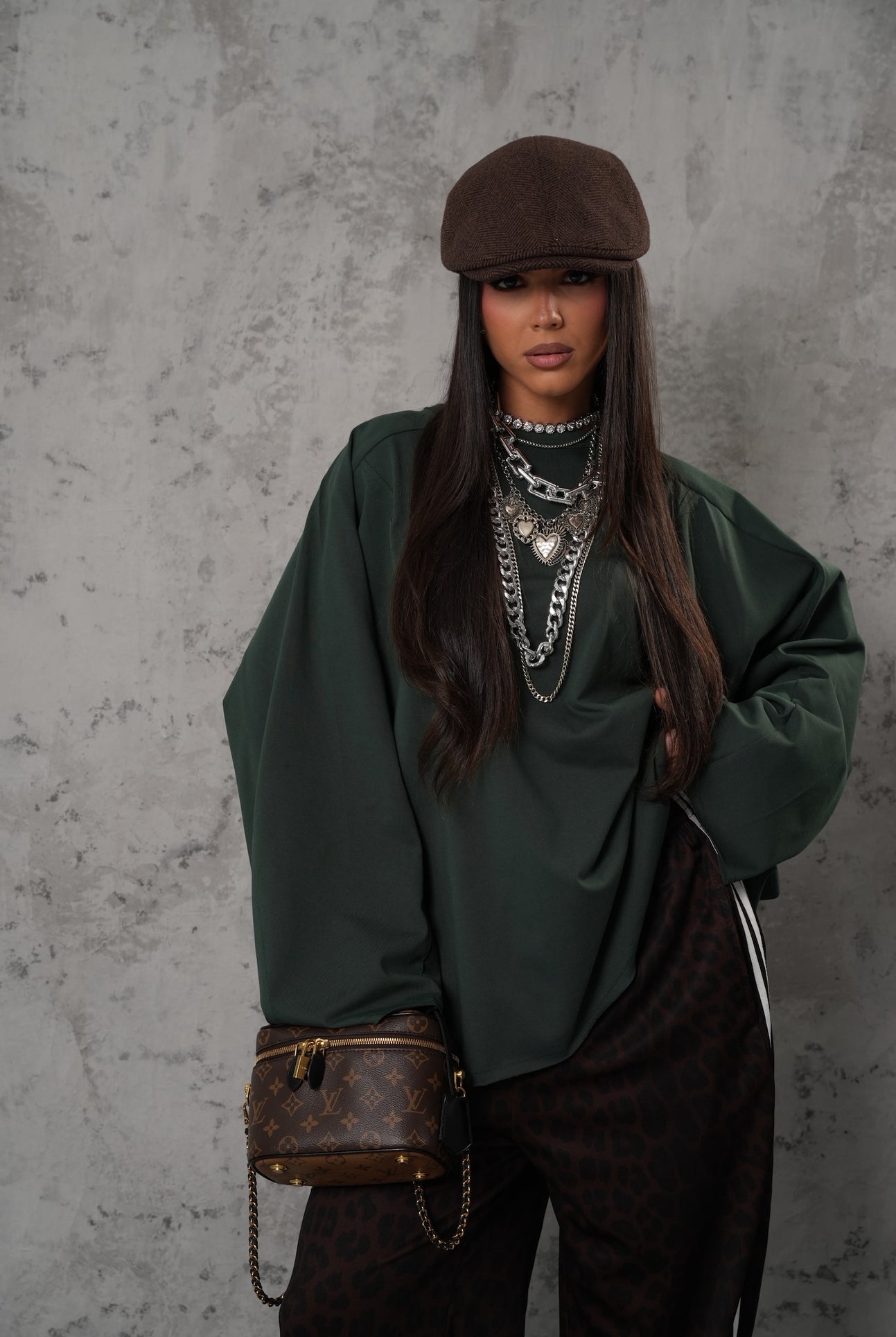 MAGLIA SARABI VERDE BOSCO