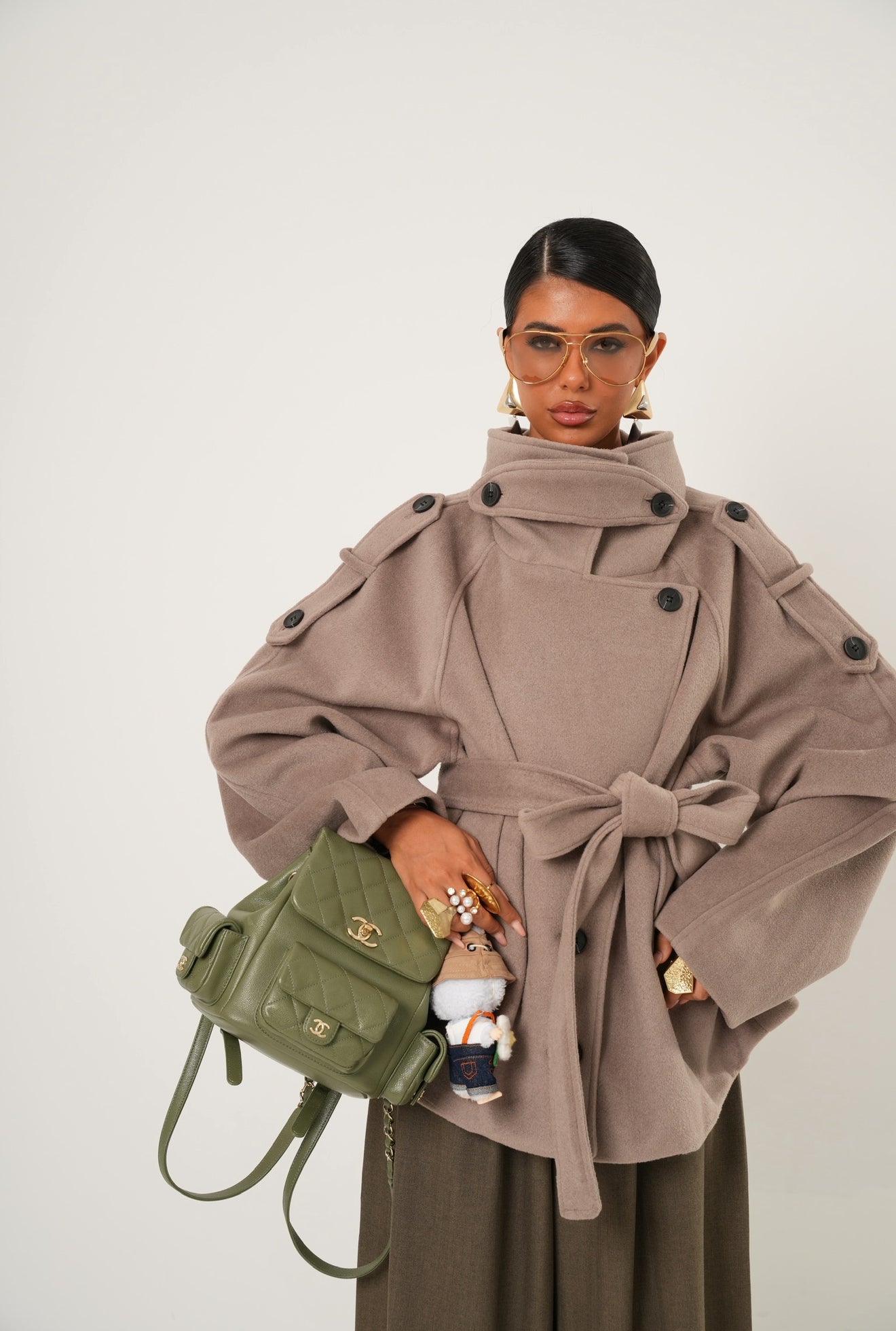 Cappotto Erminia beige