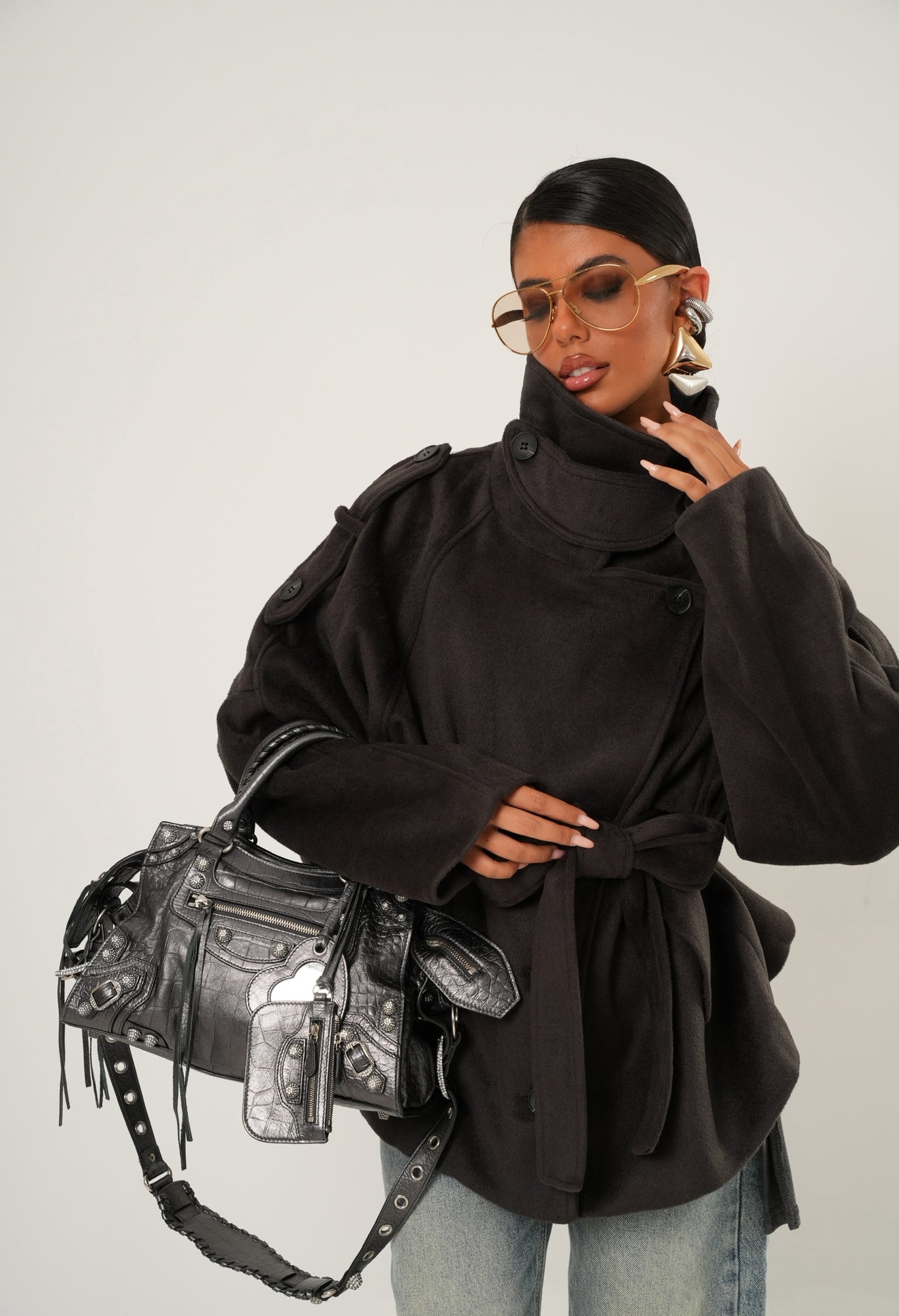 Cappotto Erminia grigio