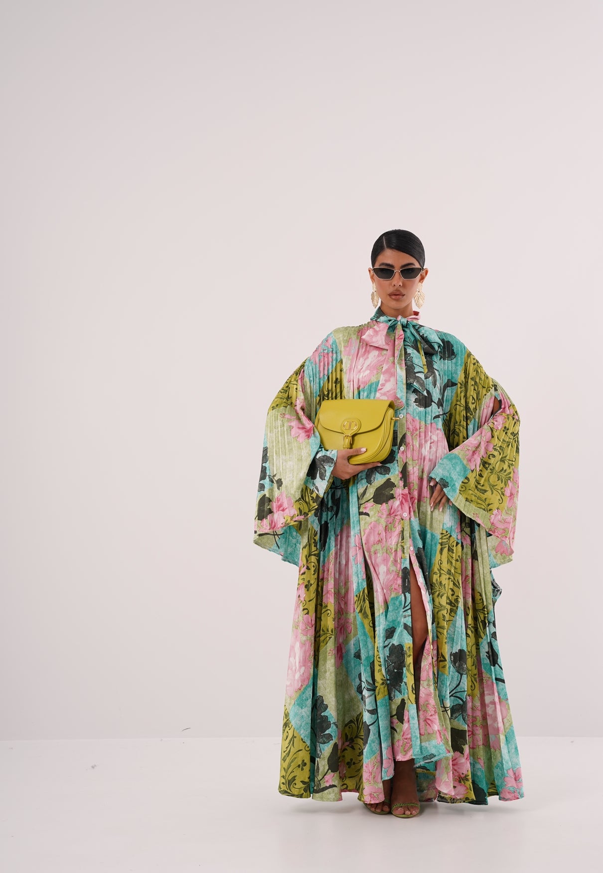Vestito plissè Fairytopia floreale