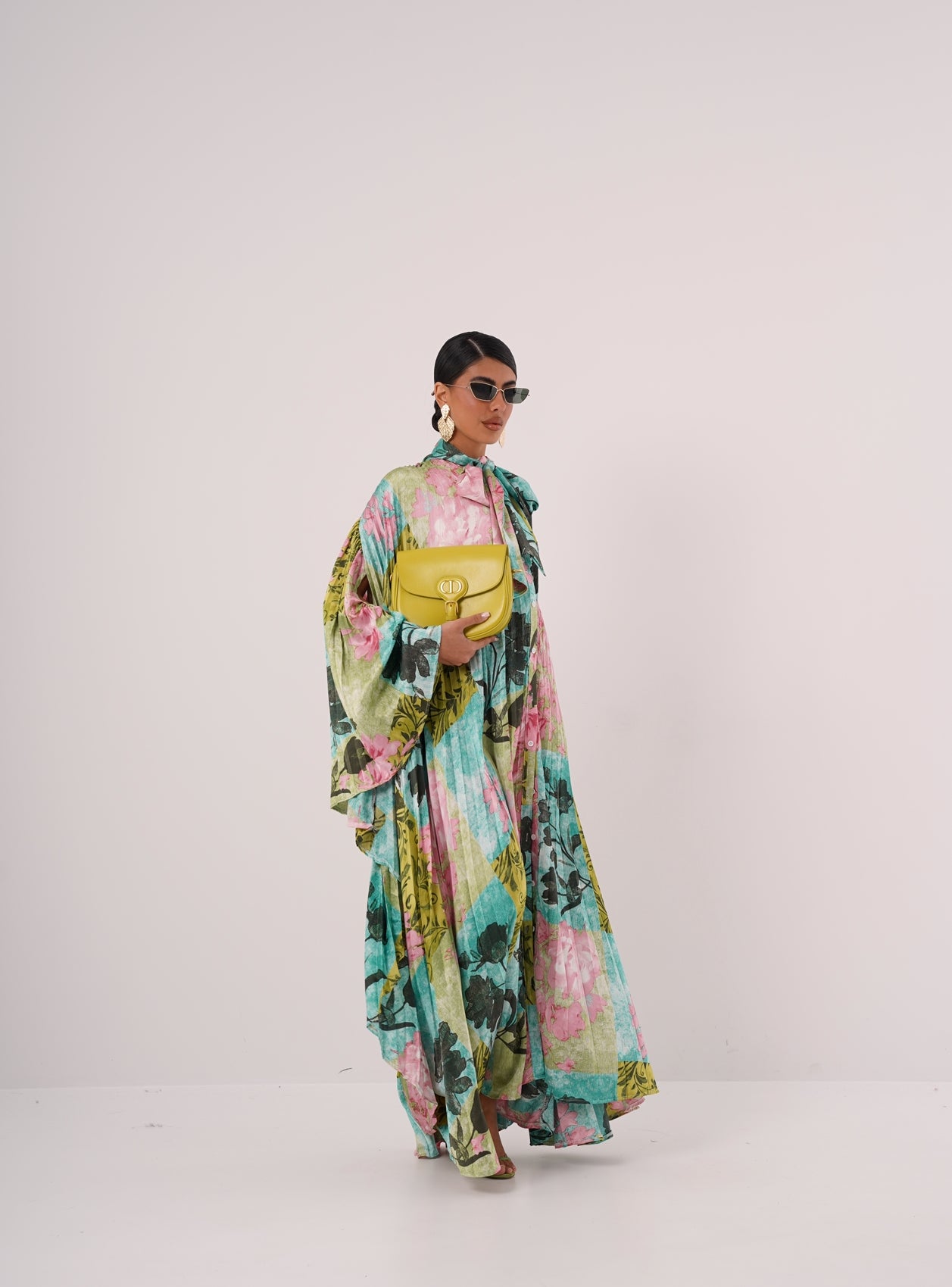 Vestito plissè Fairytopia floreale